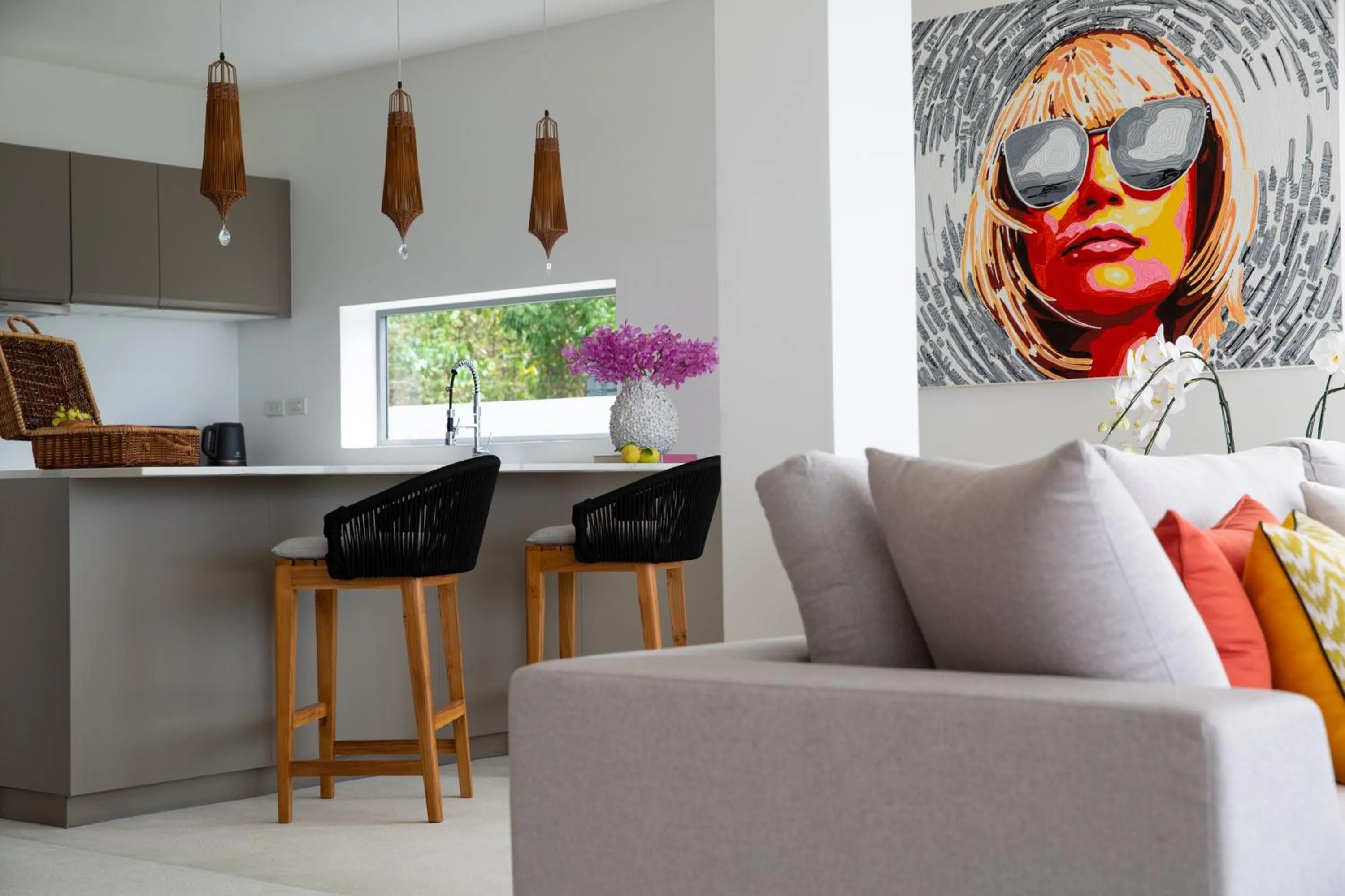 Kitchen or kitchenette in Zog Villas