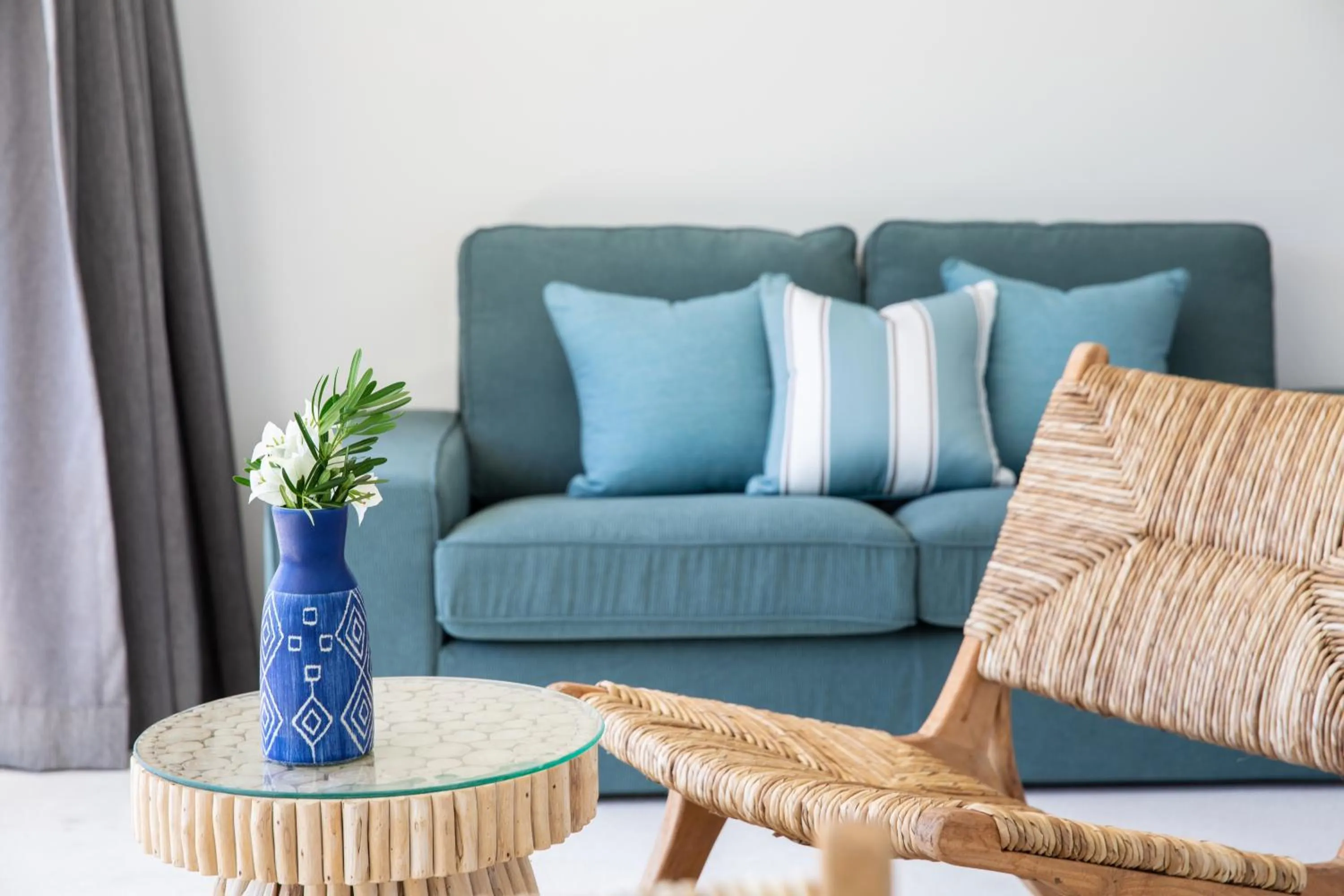 Living room in Zog Villas