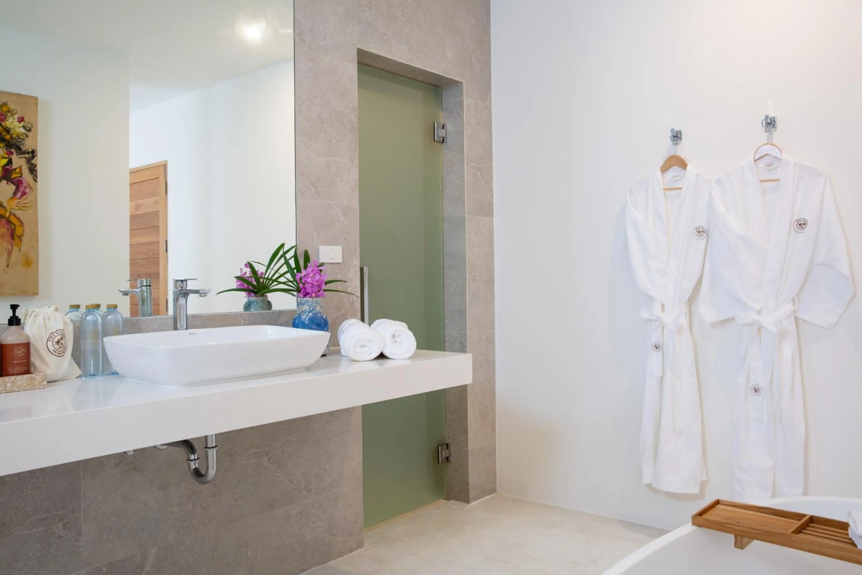 Shower in Zog Villas