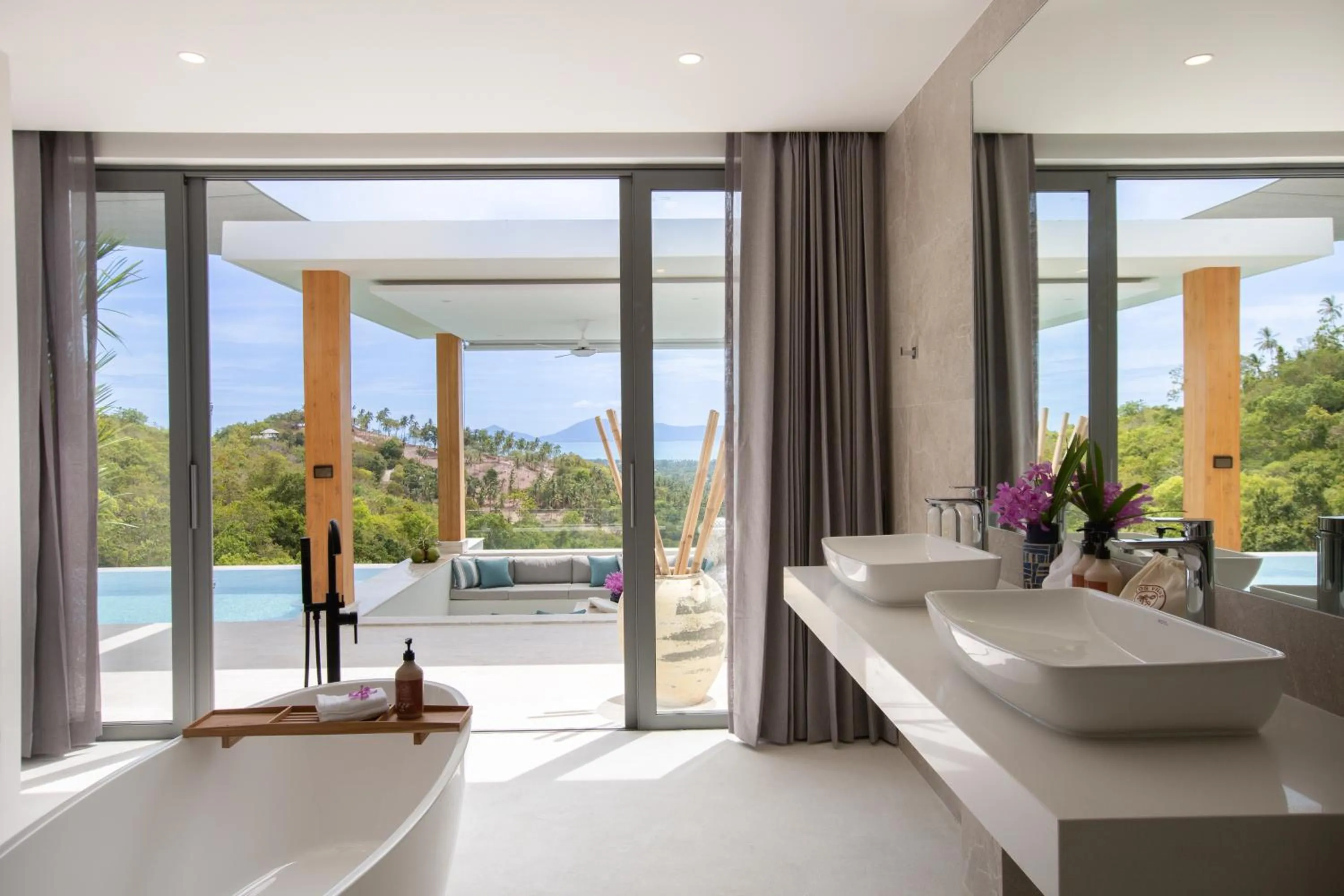 Natural landscape in Zog Villas