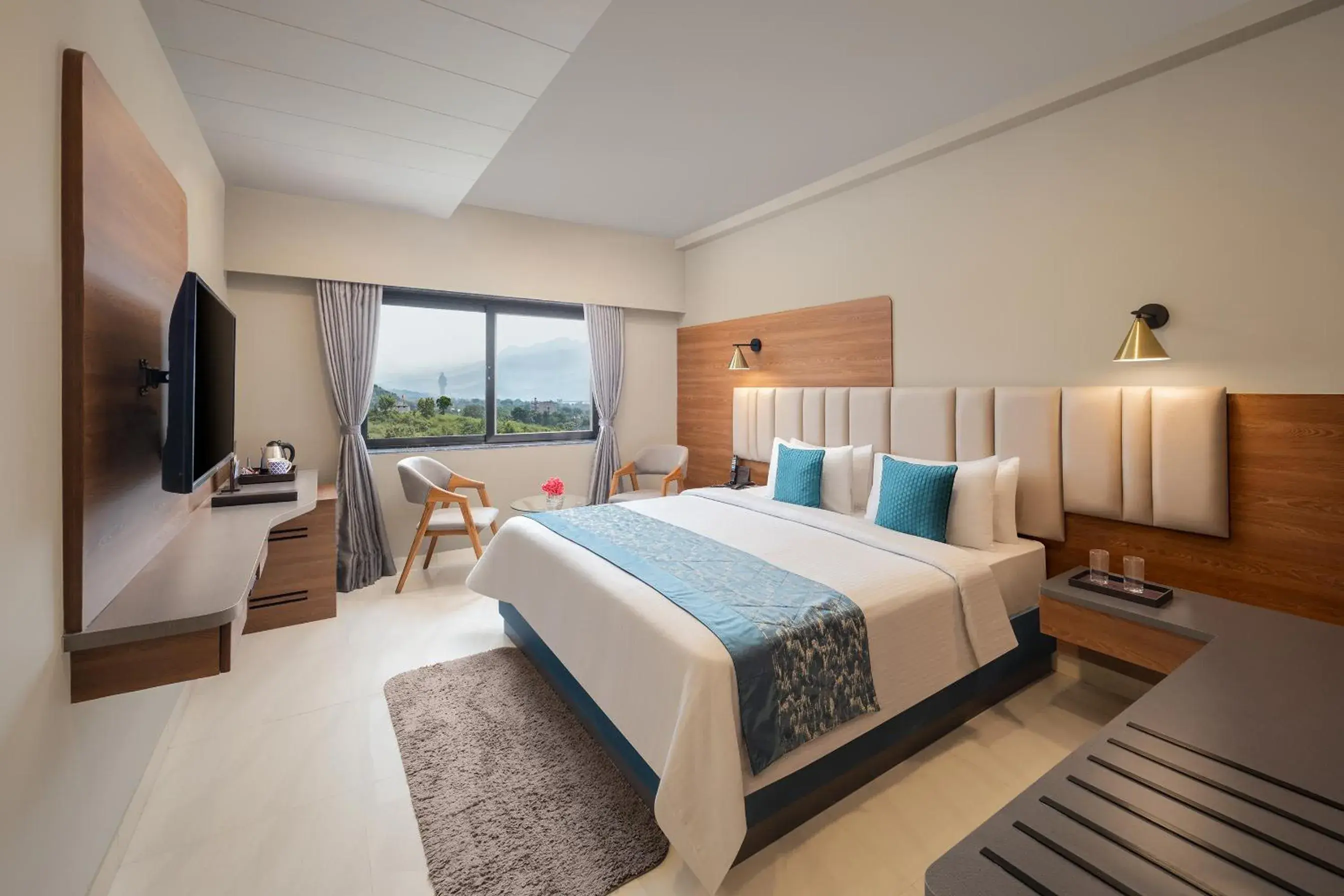 Deluxe Double Room in Fortune Statue Of Unity, Ekta Nagar - Member ITC Hotels' Group Deluxe Double Room in Fortune Statue Of Unity, Ekta Nagar - Member ITC Hotels' Group