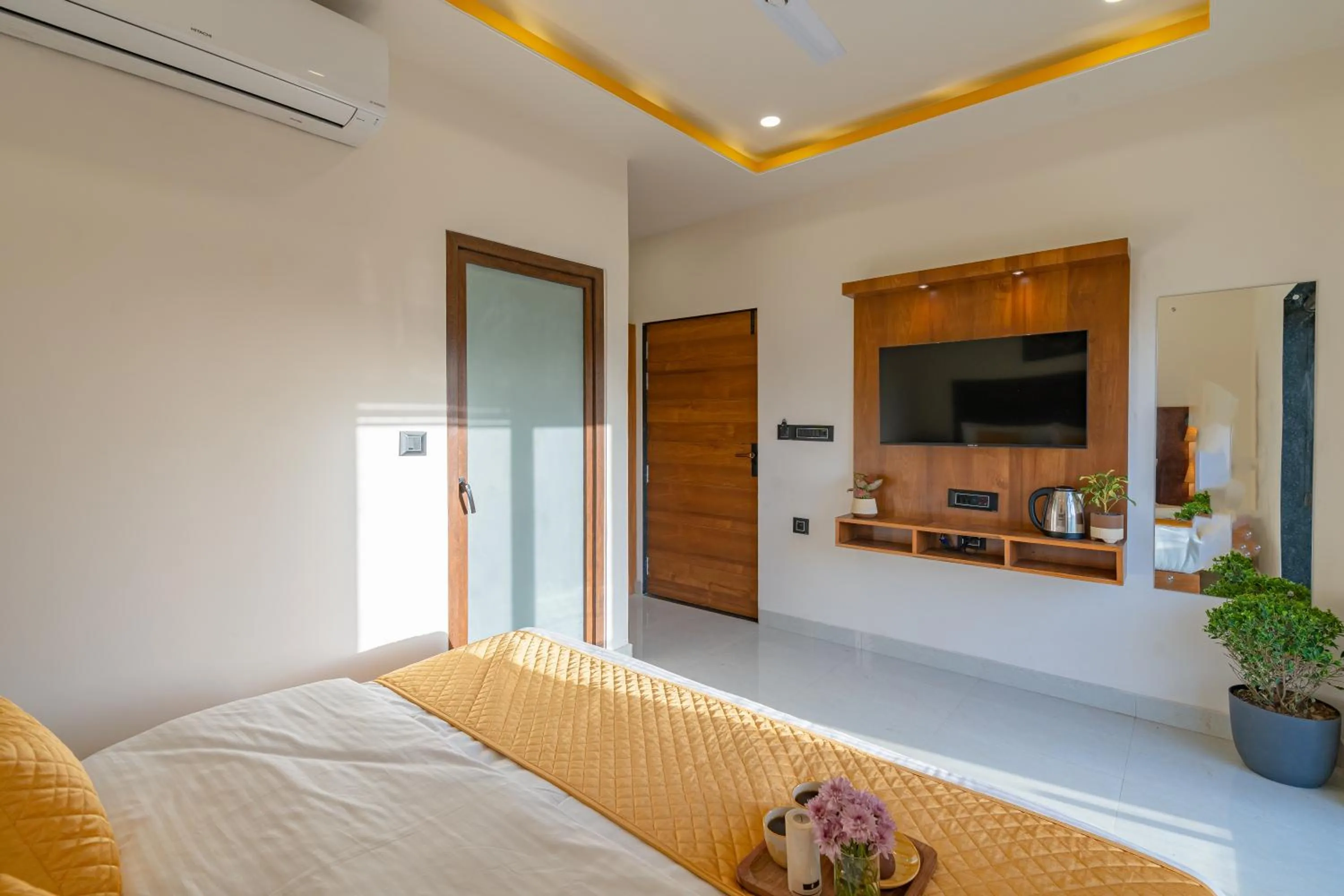 Bed in The Social Stays Jaipur formerly ArtBuzz