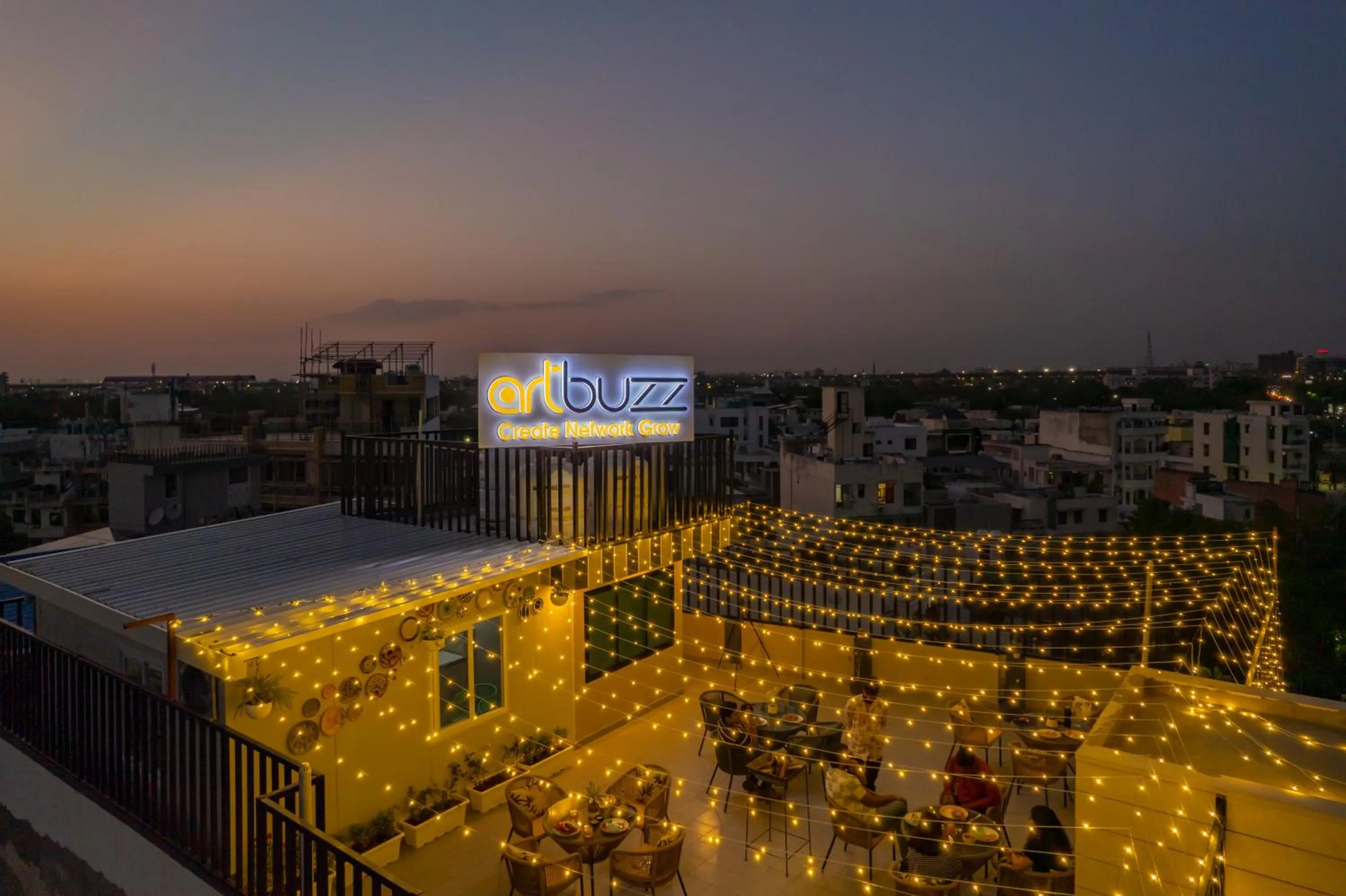 Property building in The Social Stays Jaipur formerly ArtBuzz