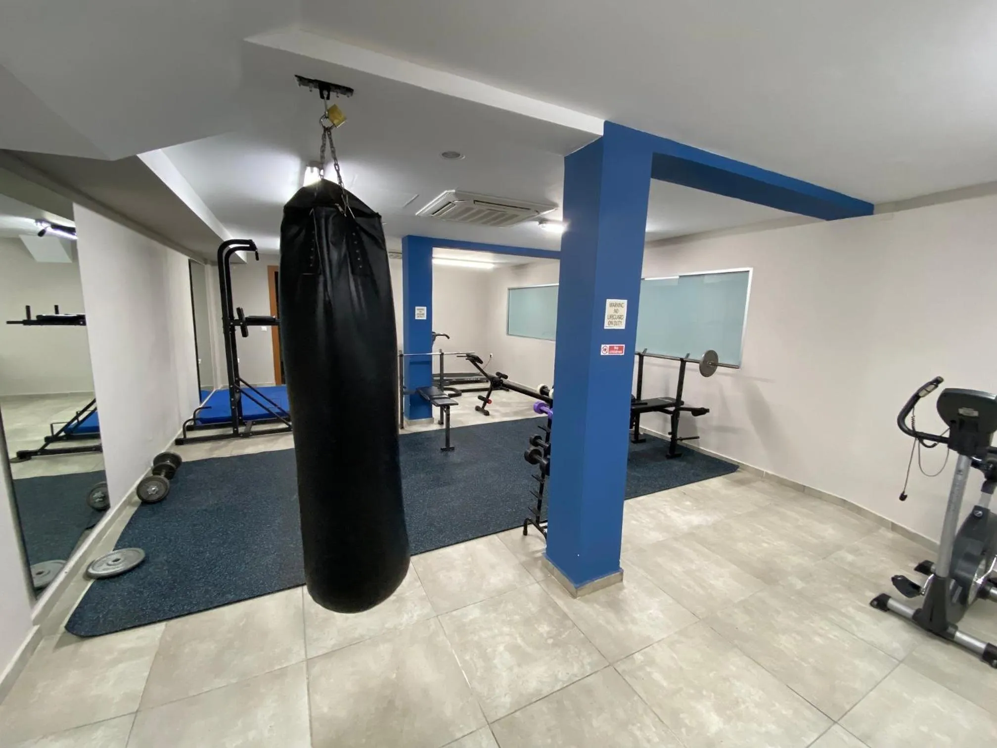 Fitness centre/facilities in Blue Aegean Hotel & Suites