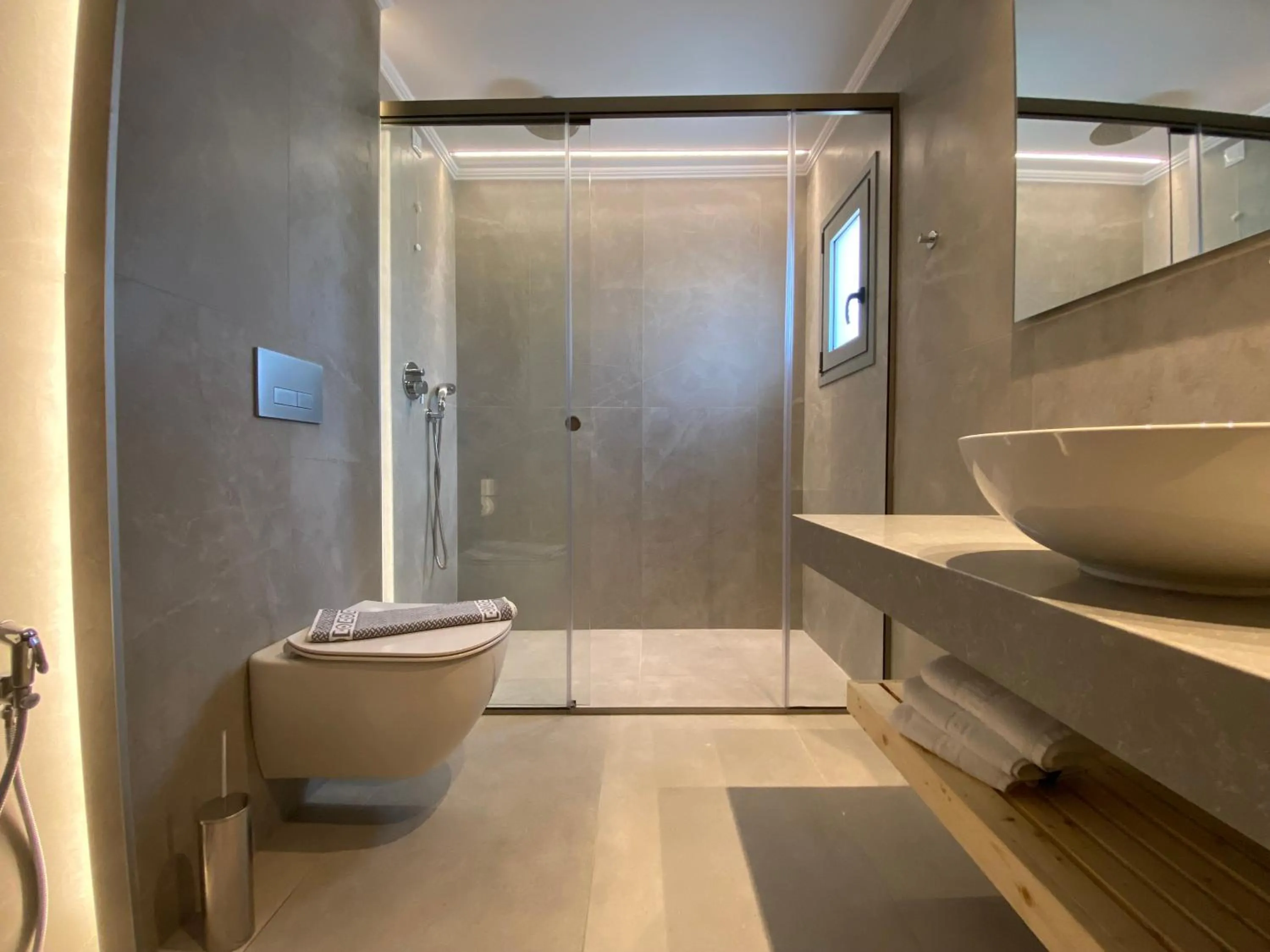 Bathroom in Blue Aegean Hotel & Suites