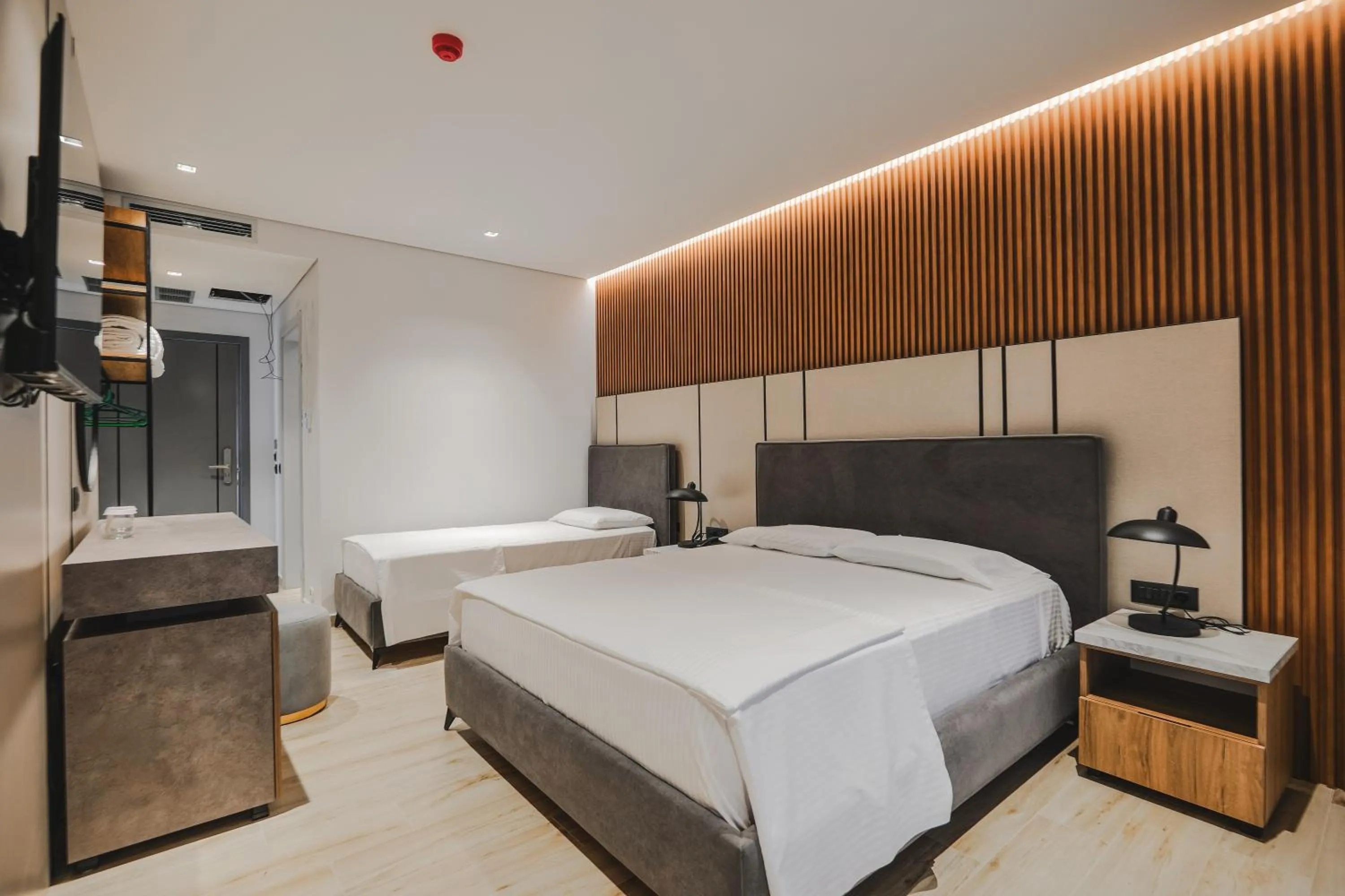 Bed in Ori Mare Hotel