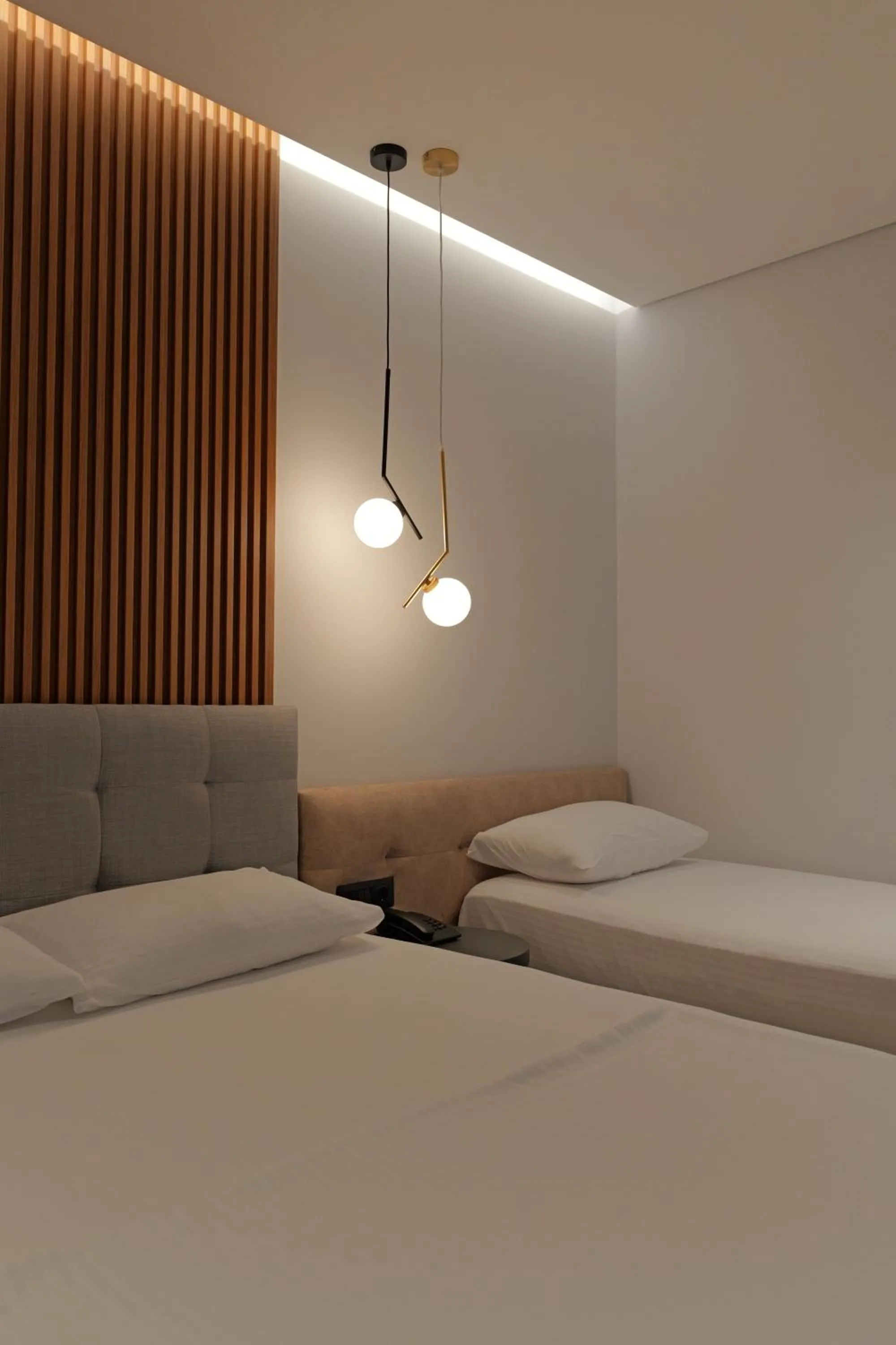 Bed in Ori Mare Hotel