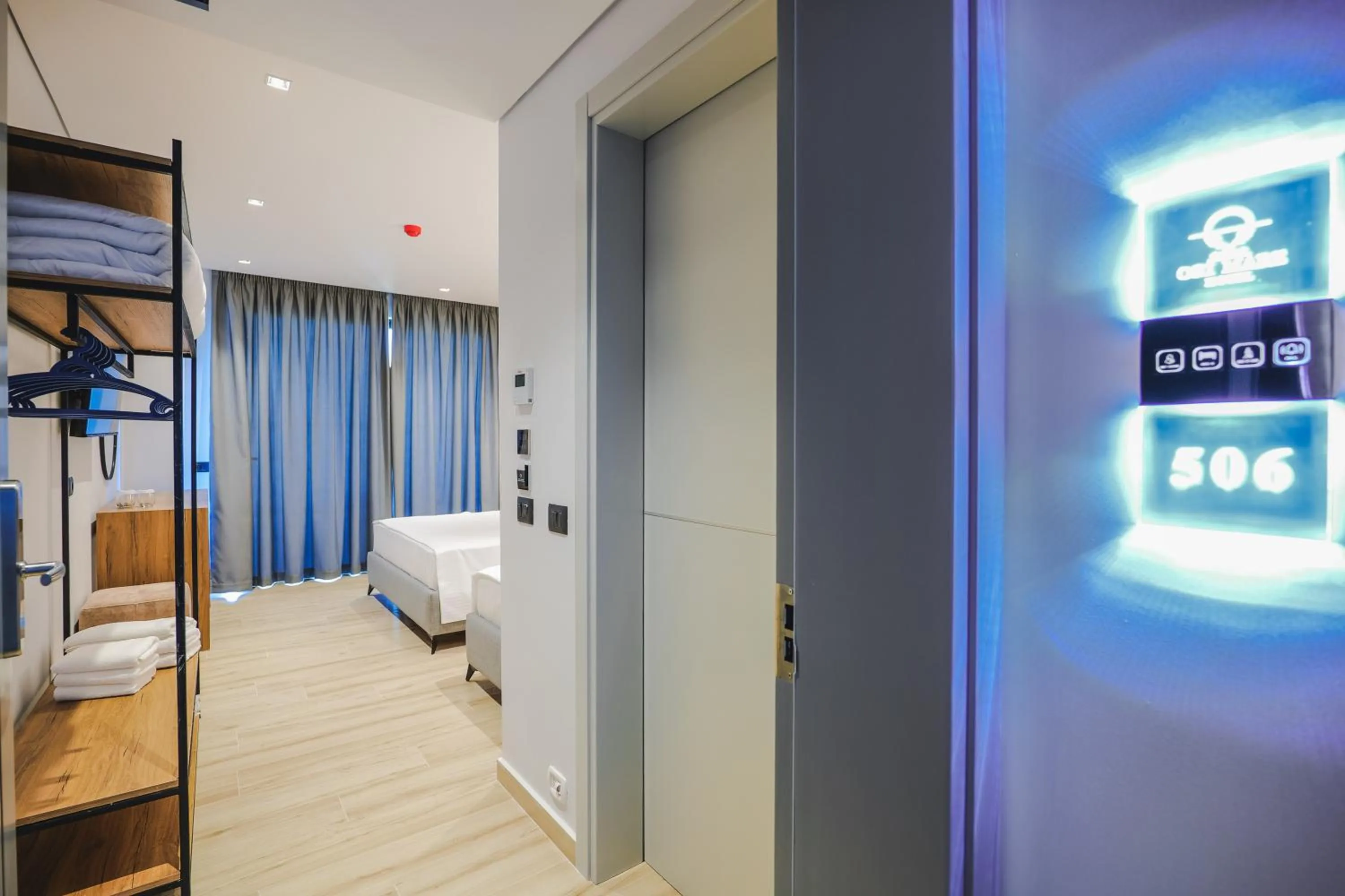 Bed in Ori Mare Hotel