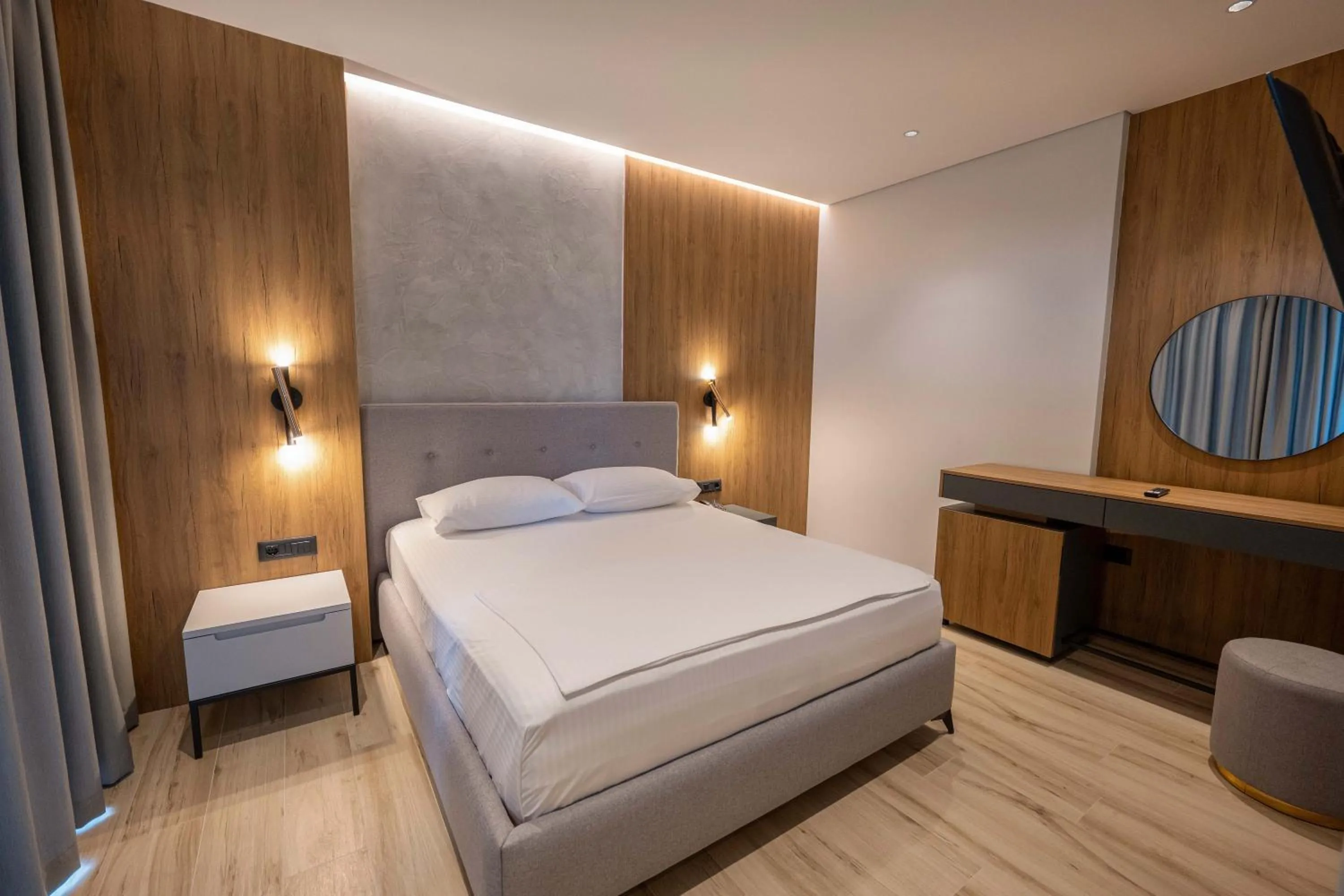 Bed in Ori Mare Hotel