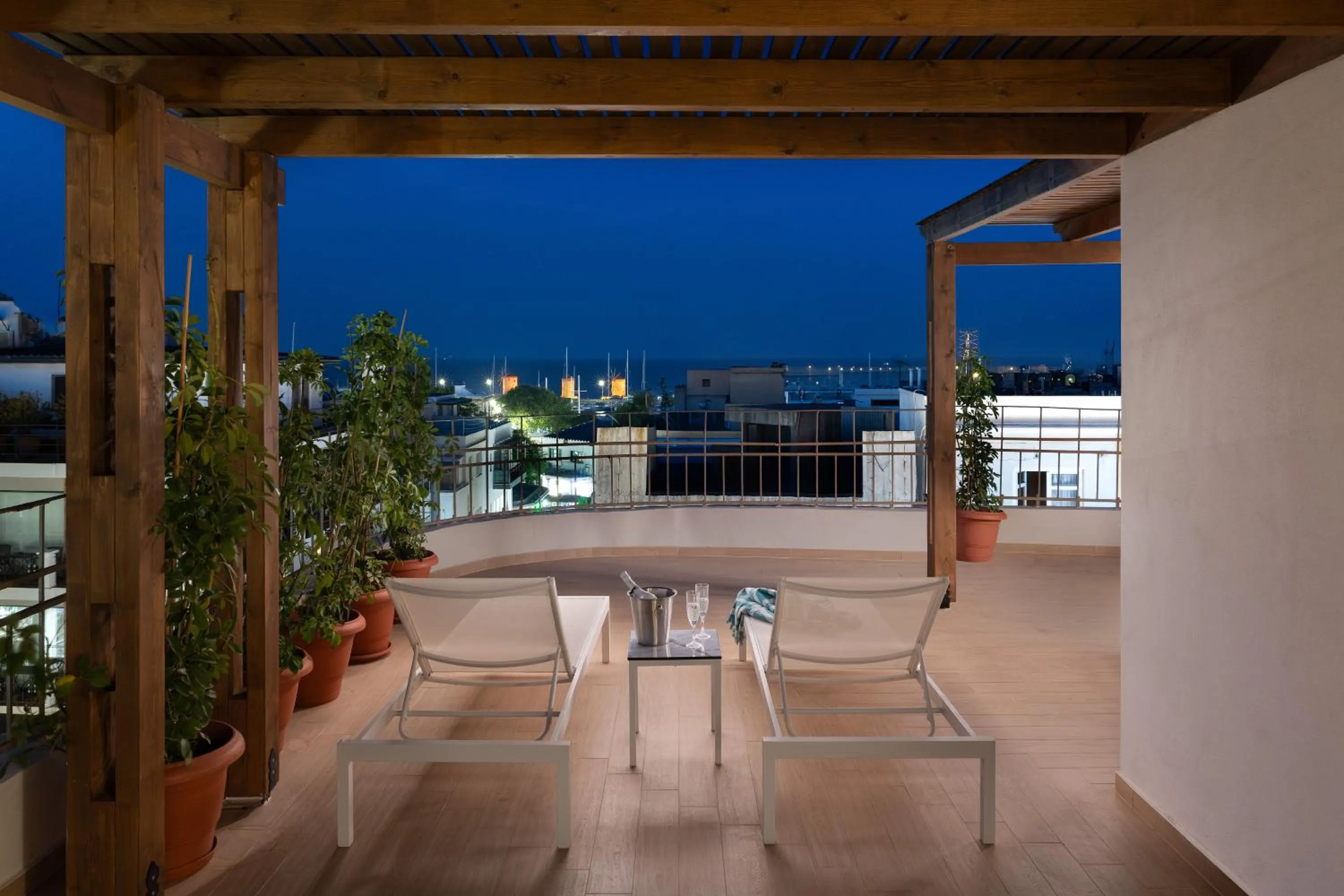 Patio in The 12th City Hotel