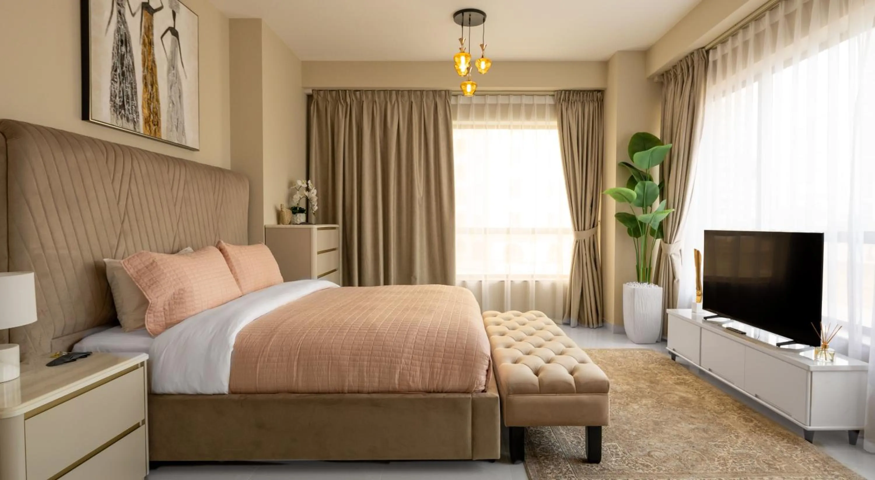 Bed in Happy ACADEMIA JBR