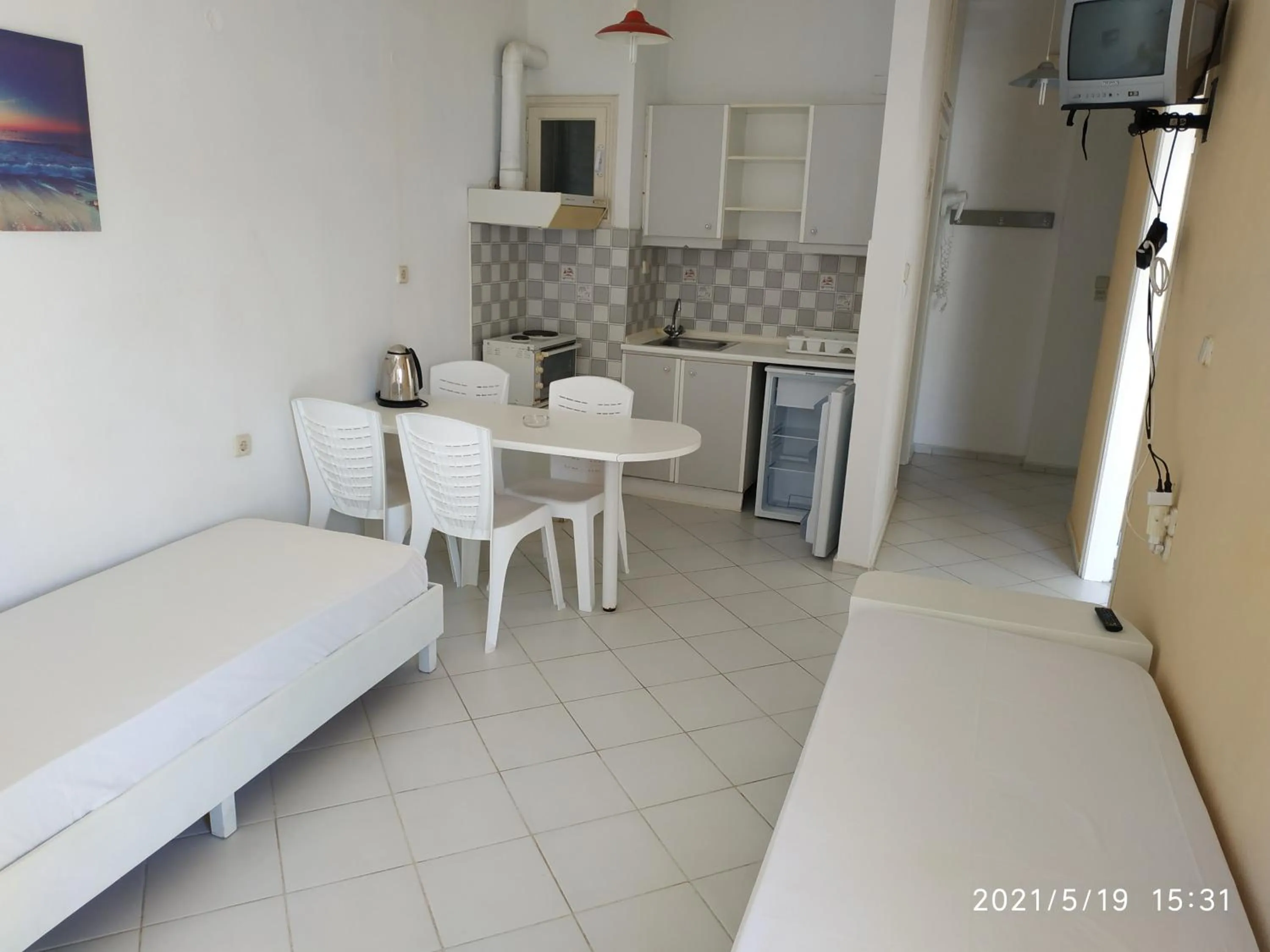 Kitchen or kitchenette in Renia Studios