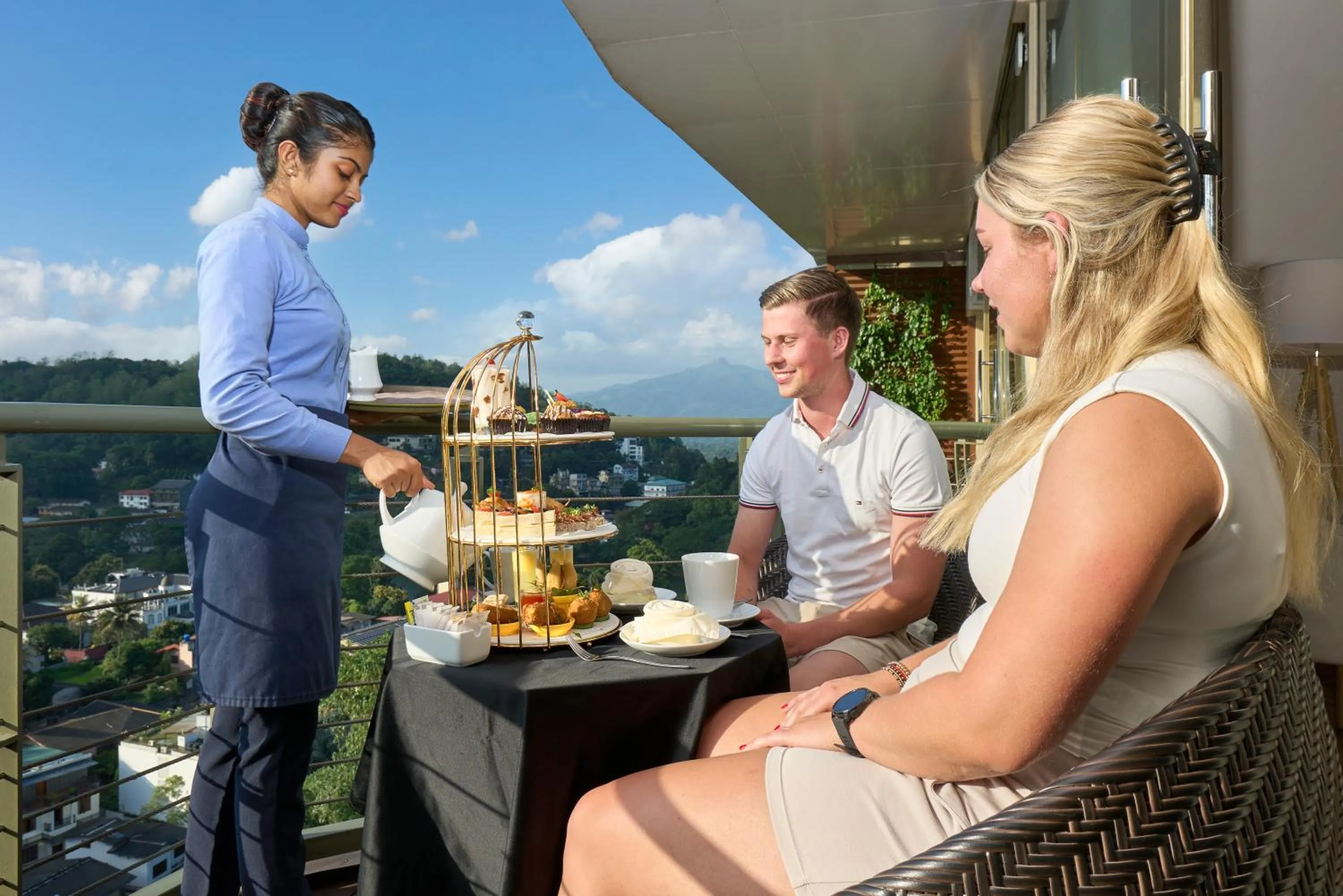 People in Grand Serendib Hotel