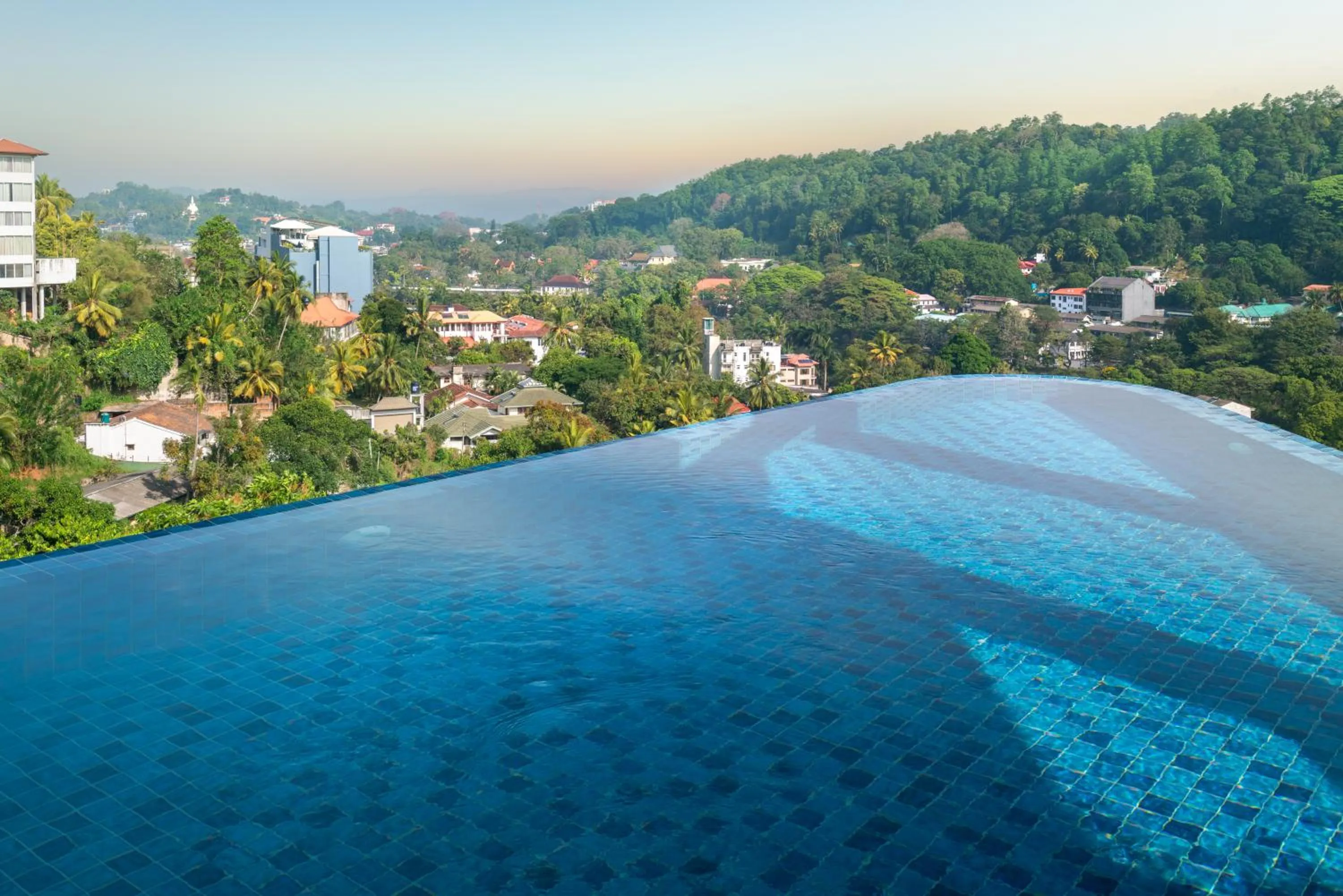 Pool view in Grand Serendib Hotel