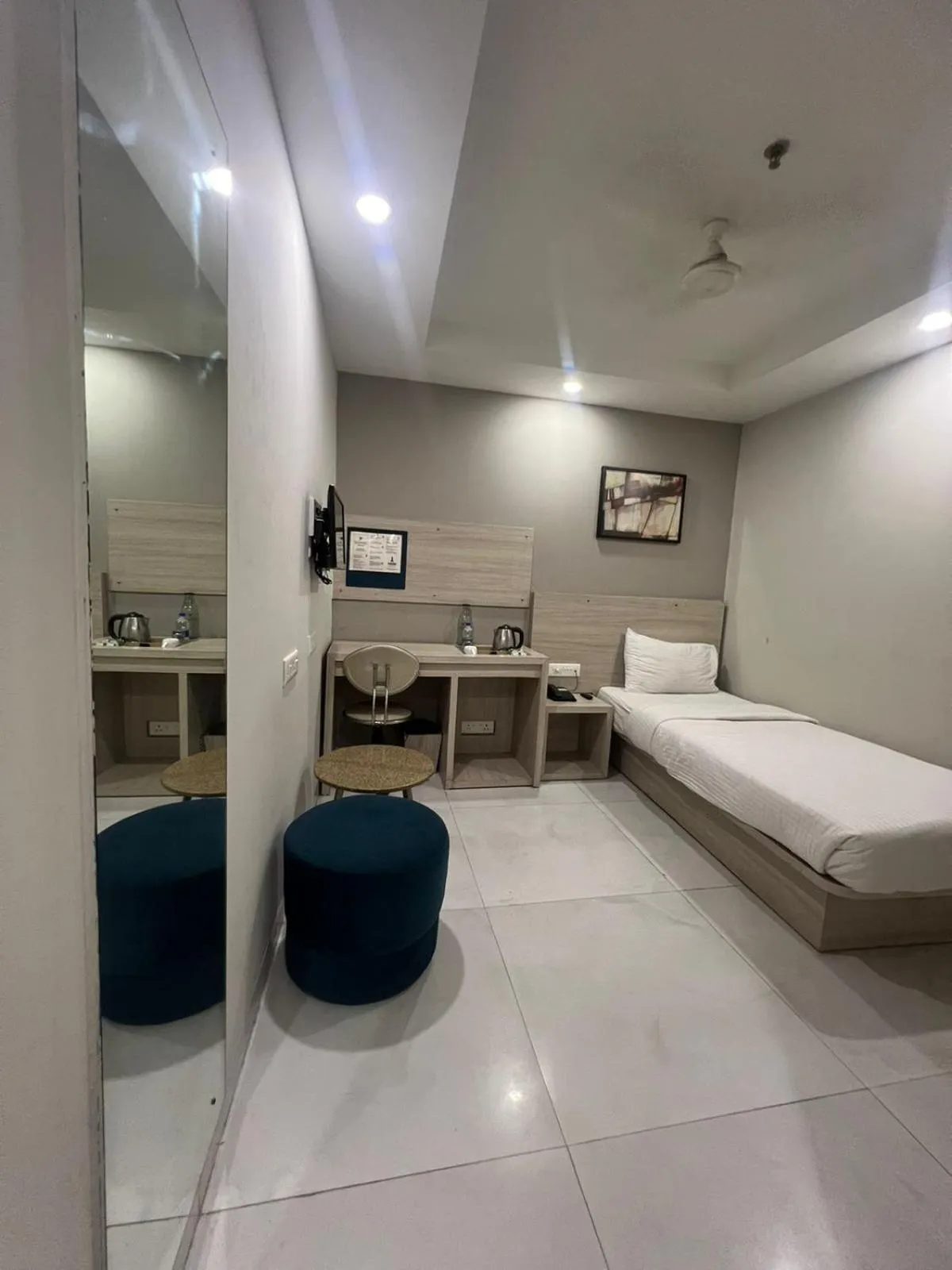 Bed in Sparrow Hotel Managed by Siara Sariska Alwar