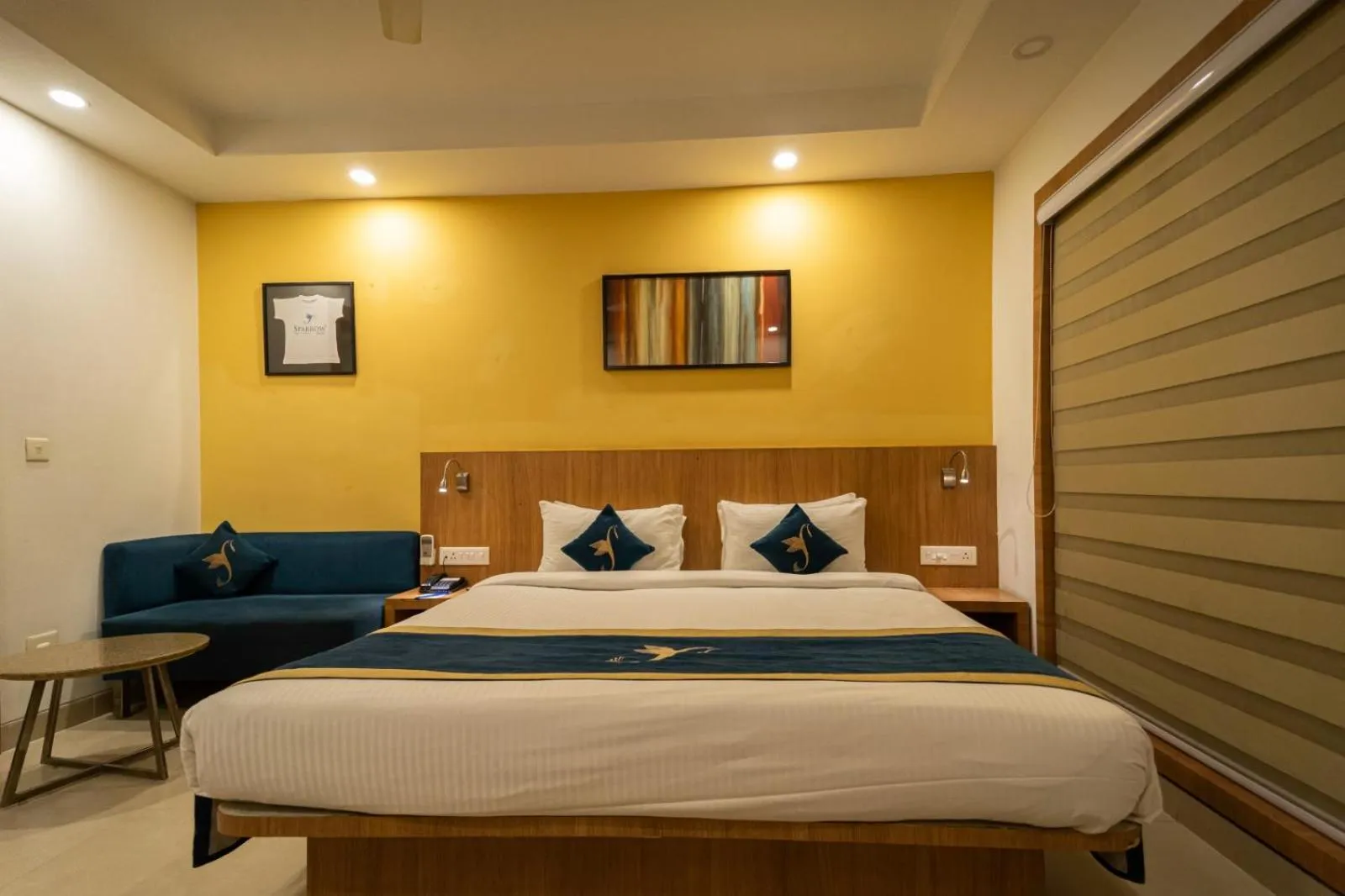 Bedroom, Bed in Sparrow Hotel Managed by Siara Sariska Alwar
