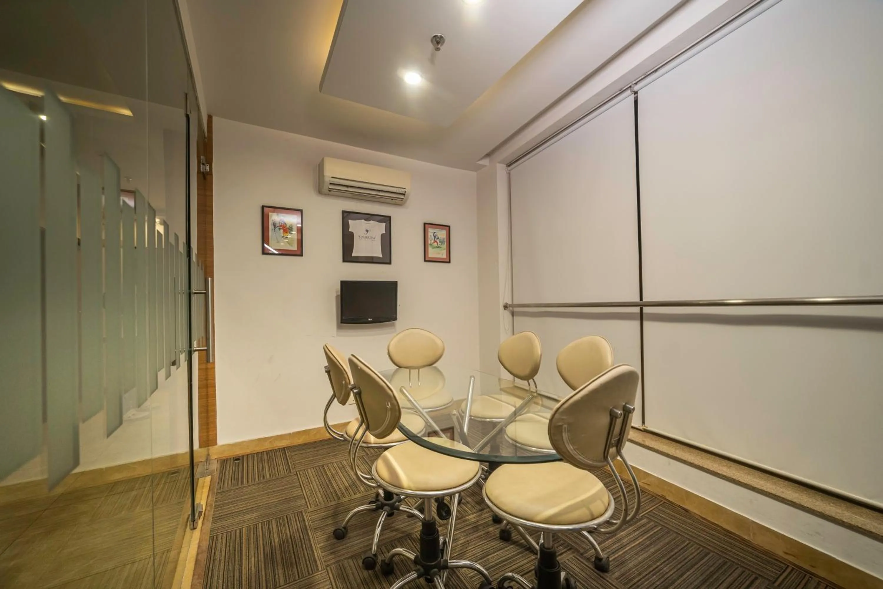 Meeting/conference room in Sparrow Hotel Managed by Siara Sariska Alwar