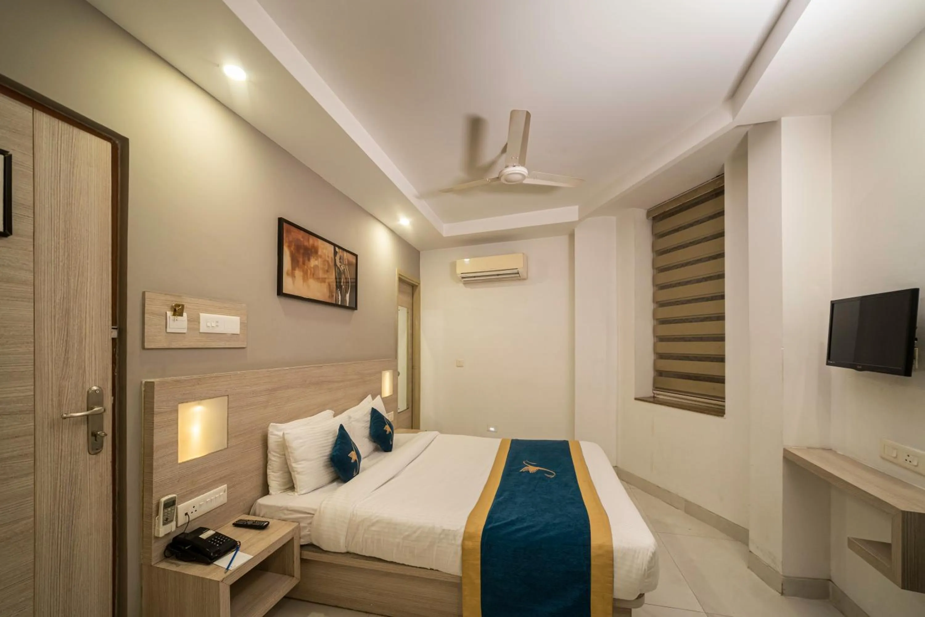 Bed in Sparrow Hotel Managed by Siara Sariska Alwar