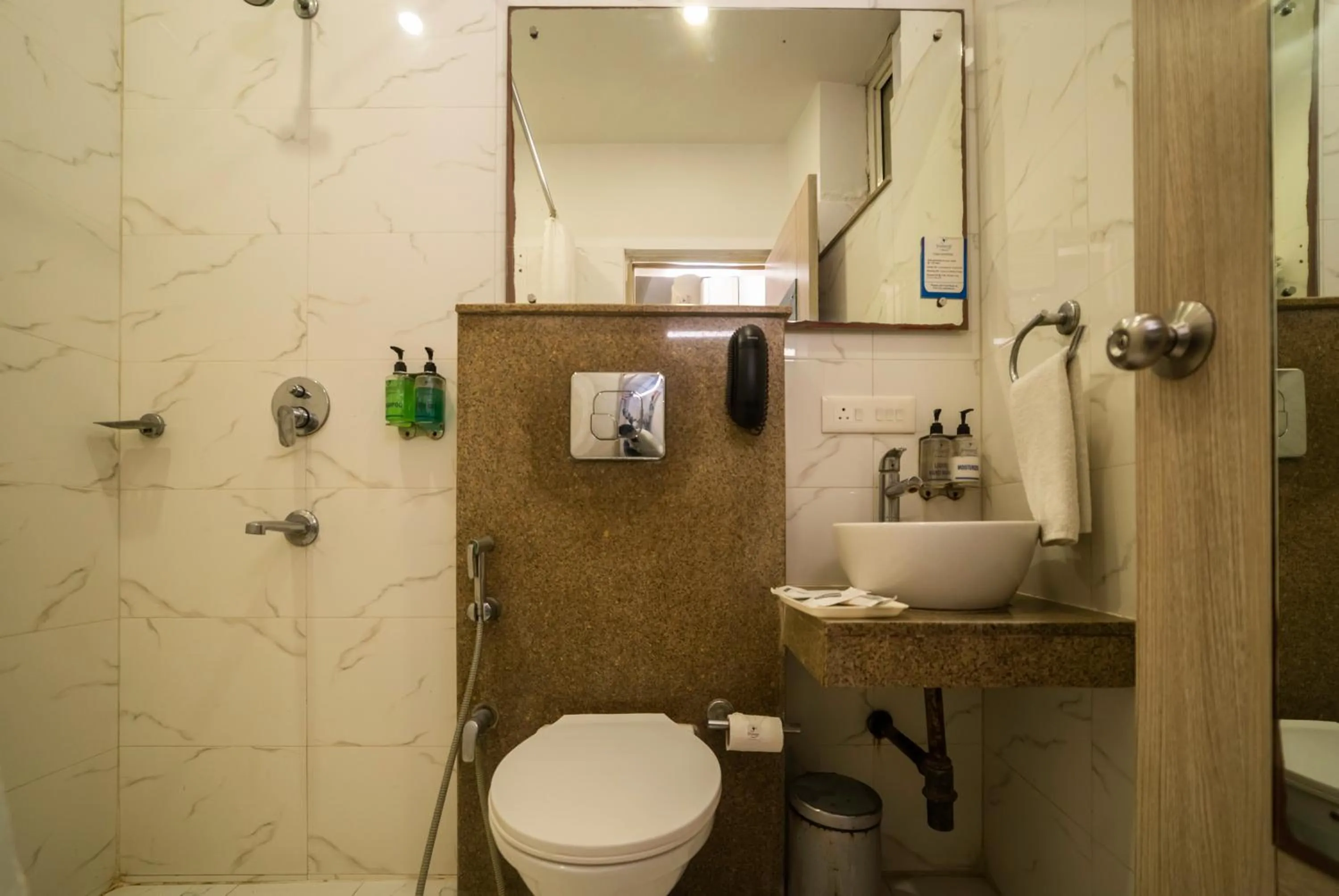 Bathroom in Sparrow Hotel Managed by Siara Sariska Alwar