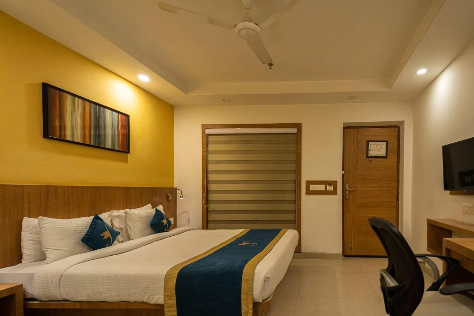 Bed in Sparrow Hotel Managed by Siara Sariska Alwar