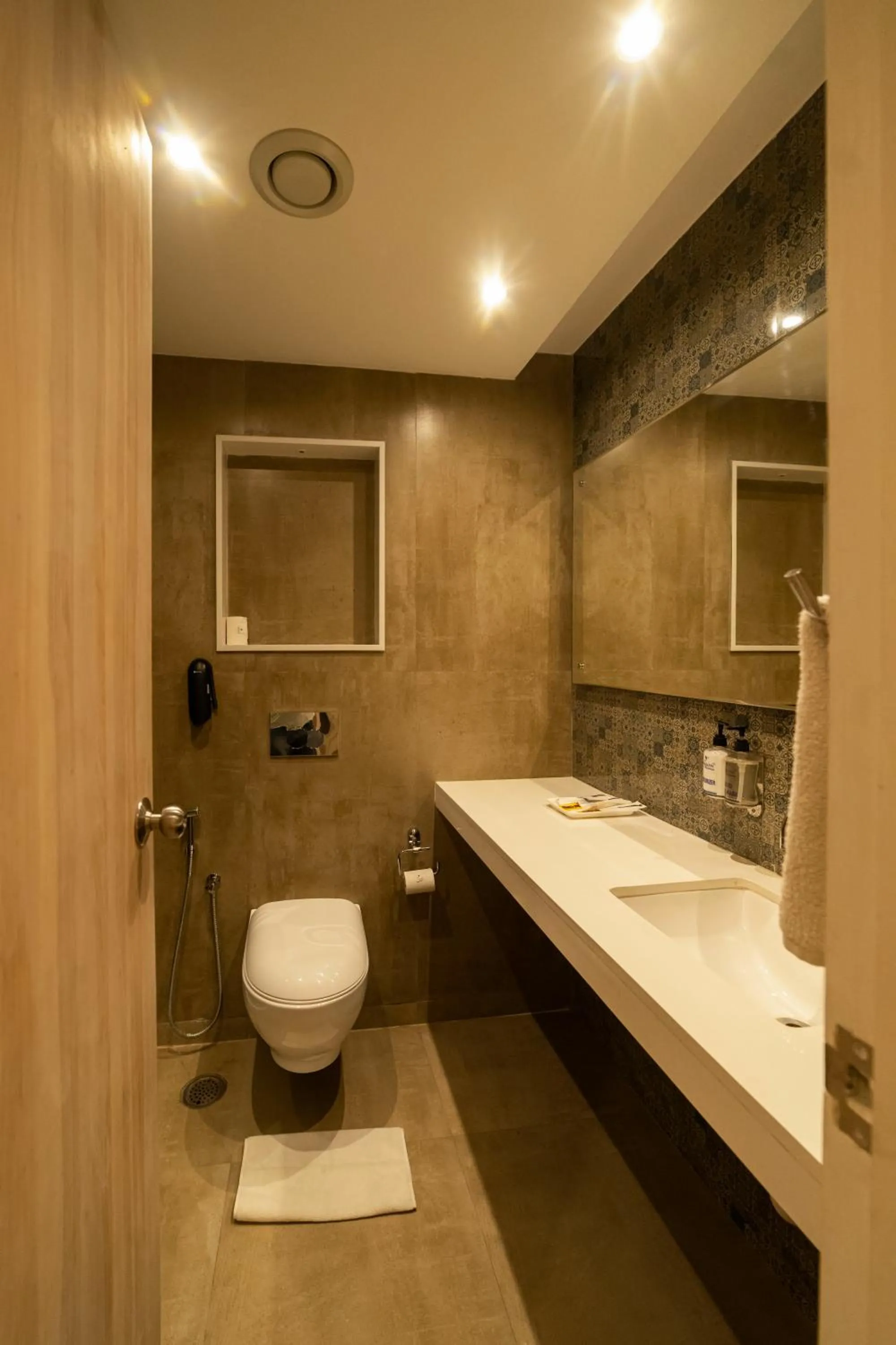 Bathroom in Sparrow Hotel Managed by Siara Sariska Alwar