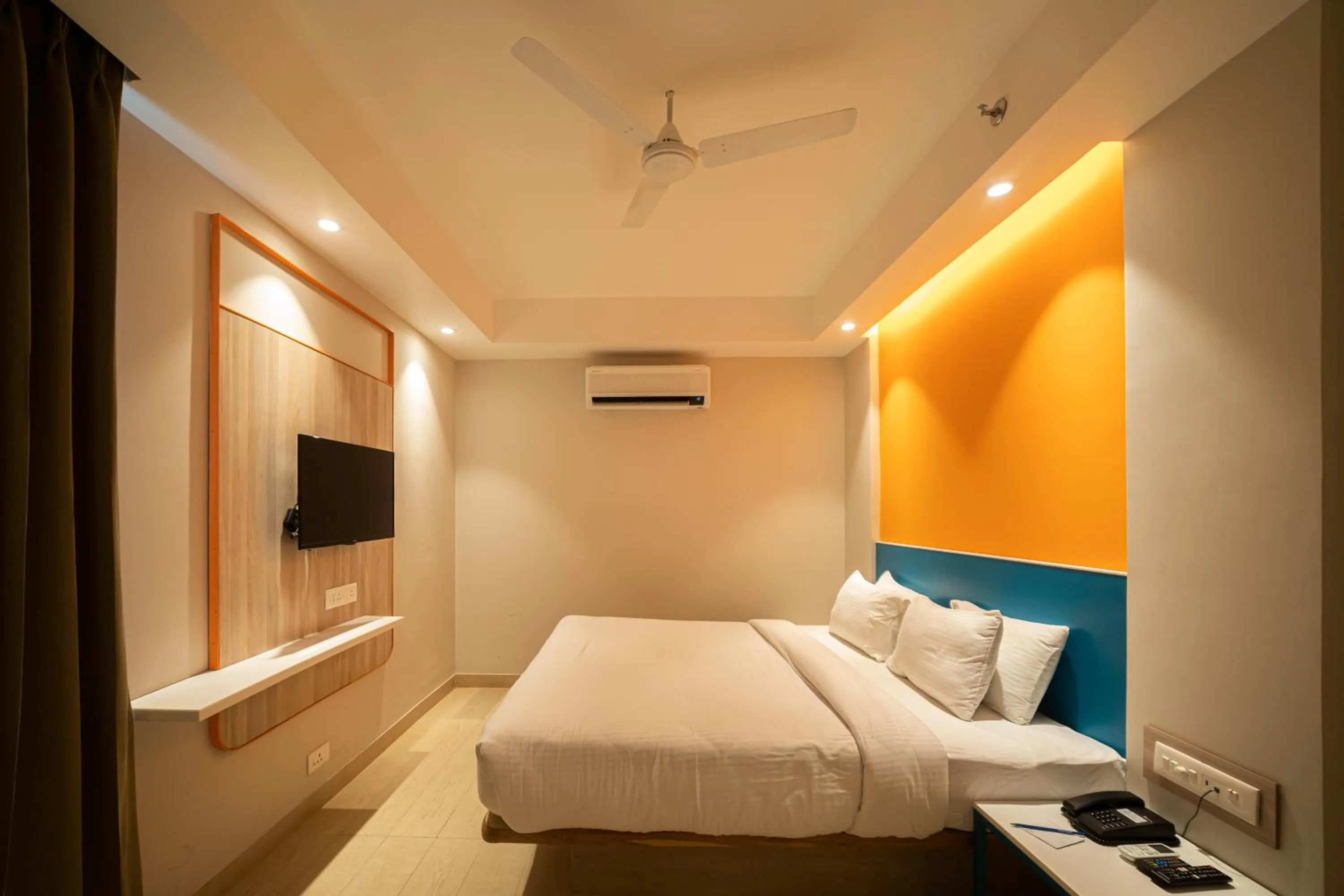 Bed in Sparrow Hotel Managed by Siara Sariska Alwar