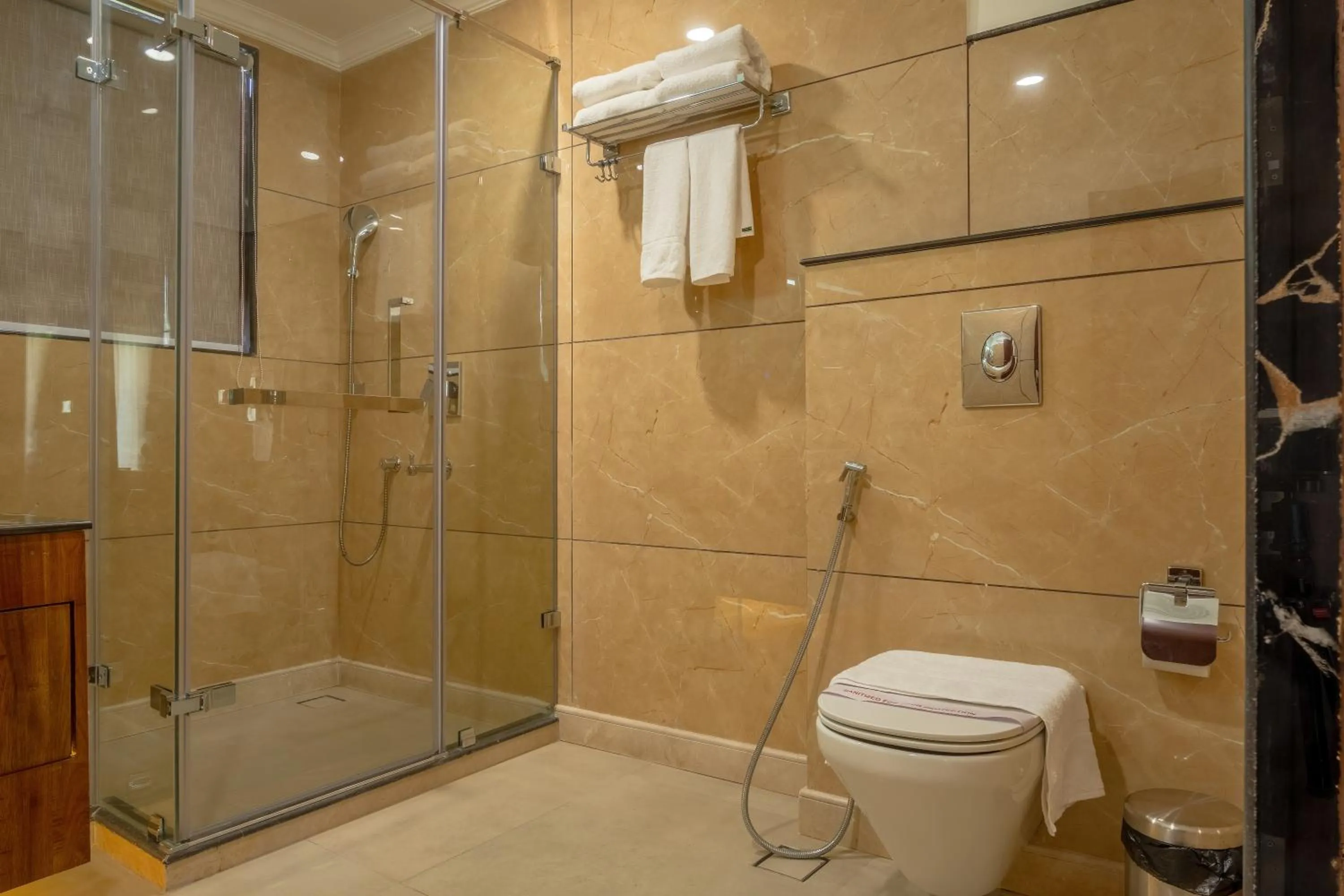 Bathroom in Hotel Gyalpo Residency - A Mountain View Luxury Hotel in Leh