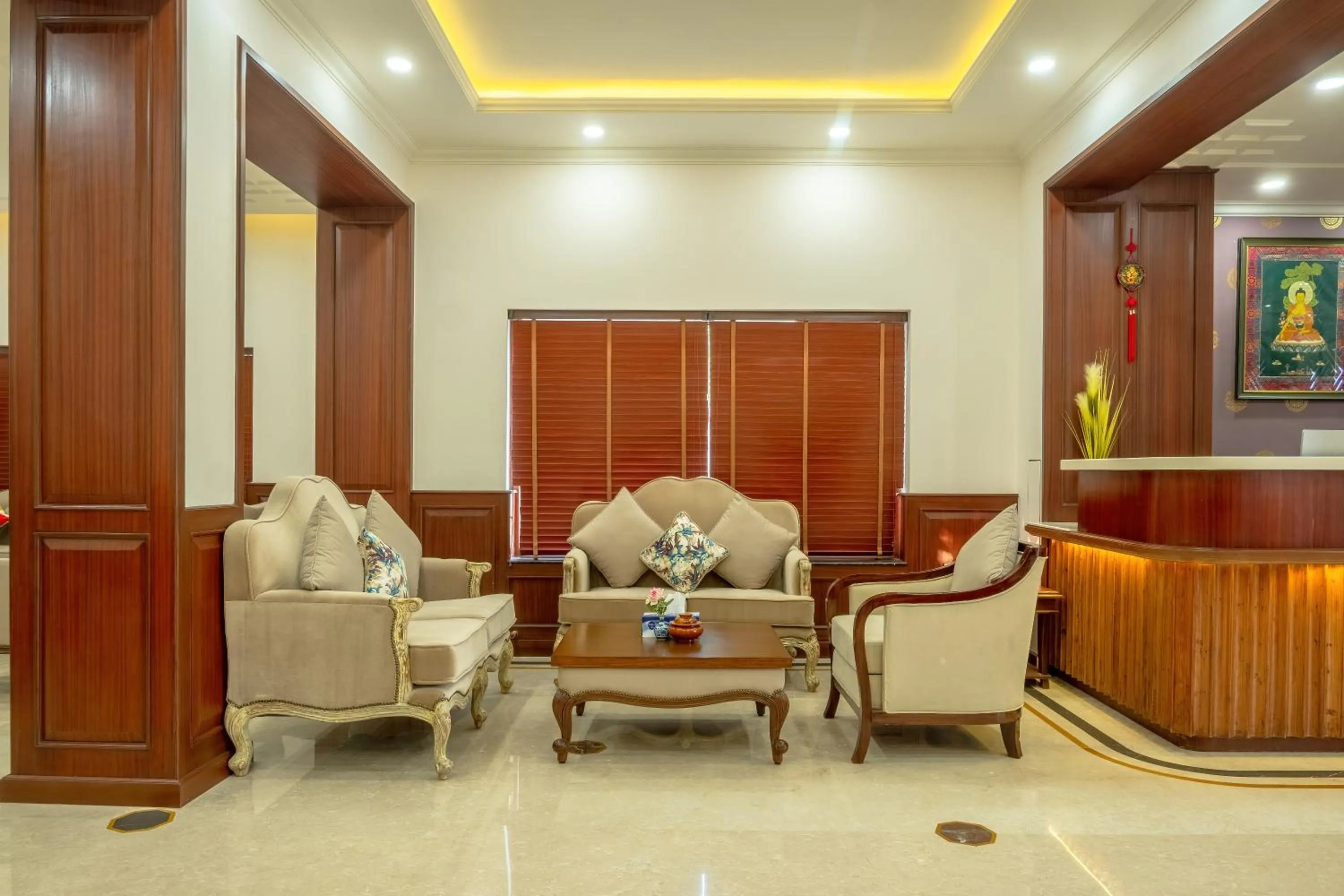 Lobby or reception in Hotel Gyalpo Residency - A Mountain View Luxury Hotel in Leh