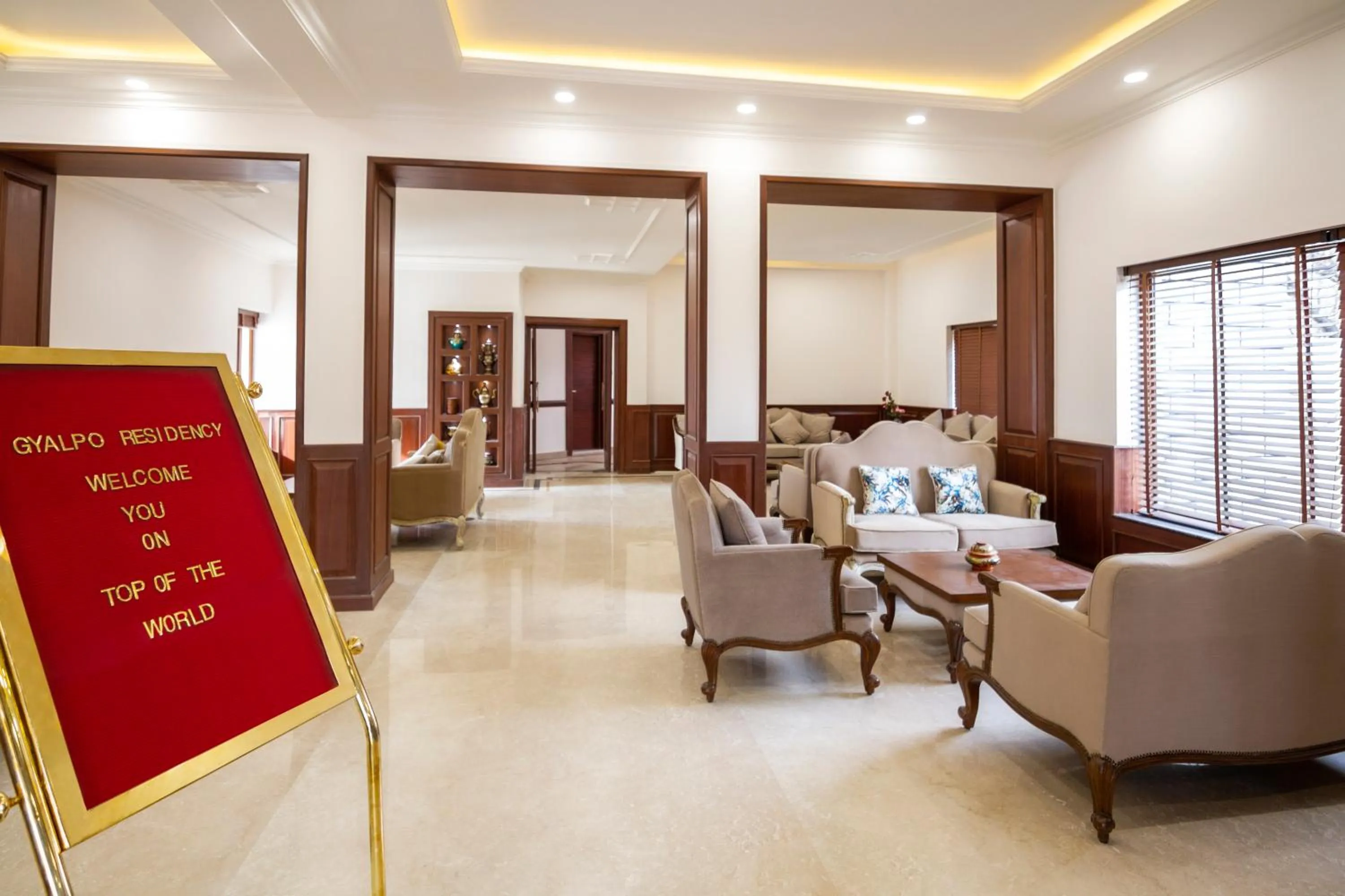 Lobby or reception in Hotel Gyalpo Residency - A Mountain View Luxury Hotel in Leh