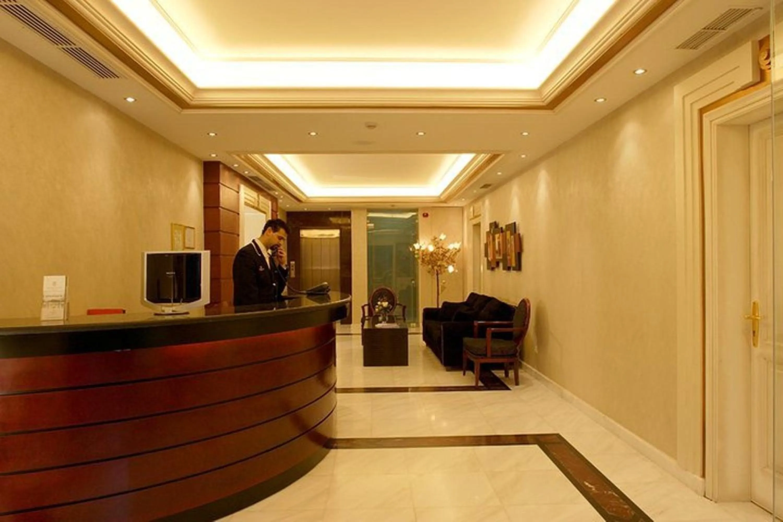 Lobby or reception in Theoxenia House Hotel