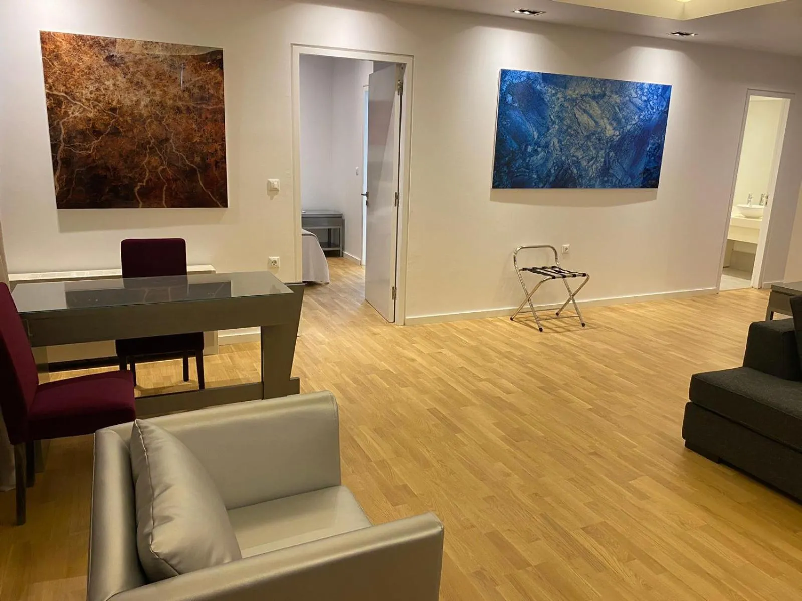 Living room in Theoxenia House Hotel