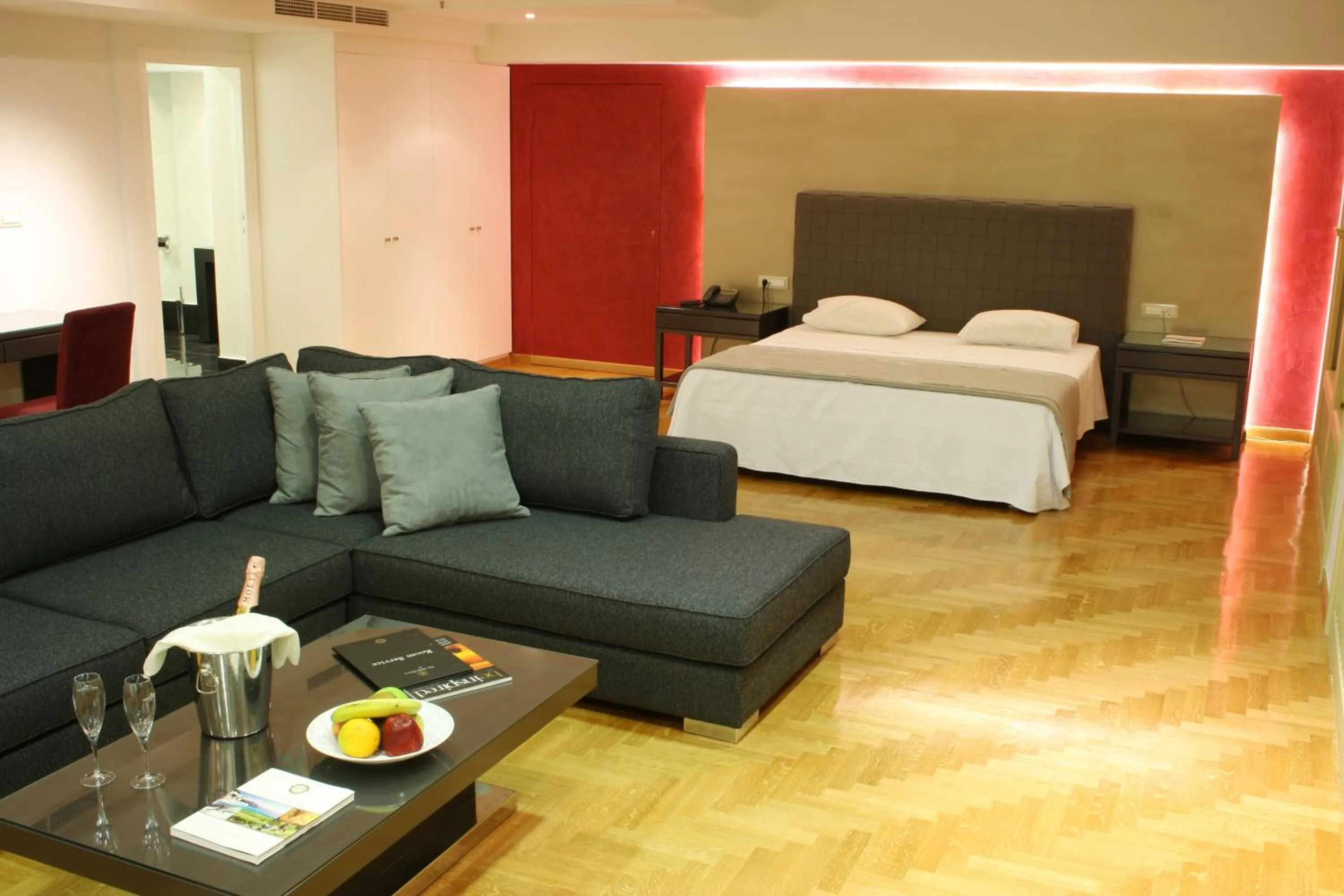 Bedroom, Bed in Theoxenia House Hotel