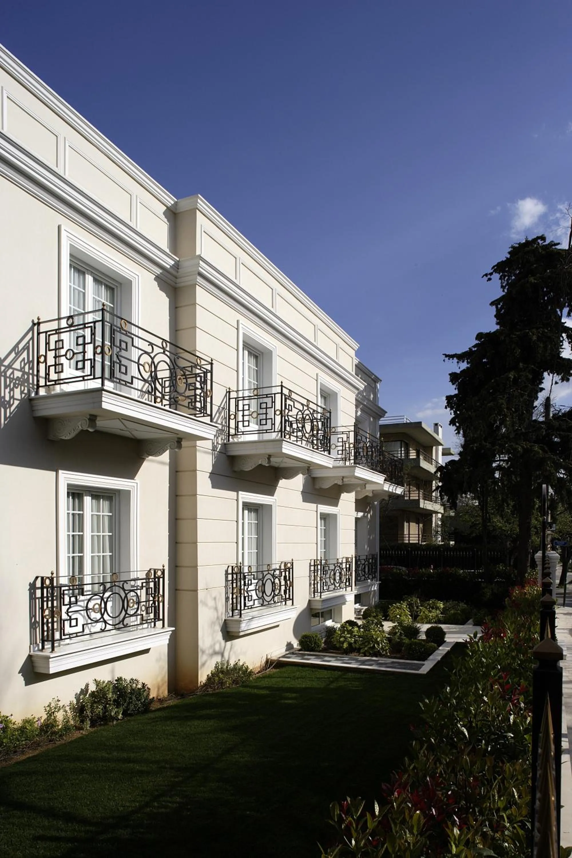 Facade/entrance in Theoxenia House Hotel