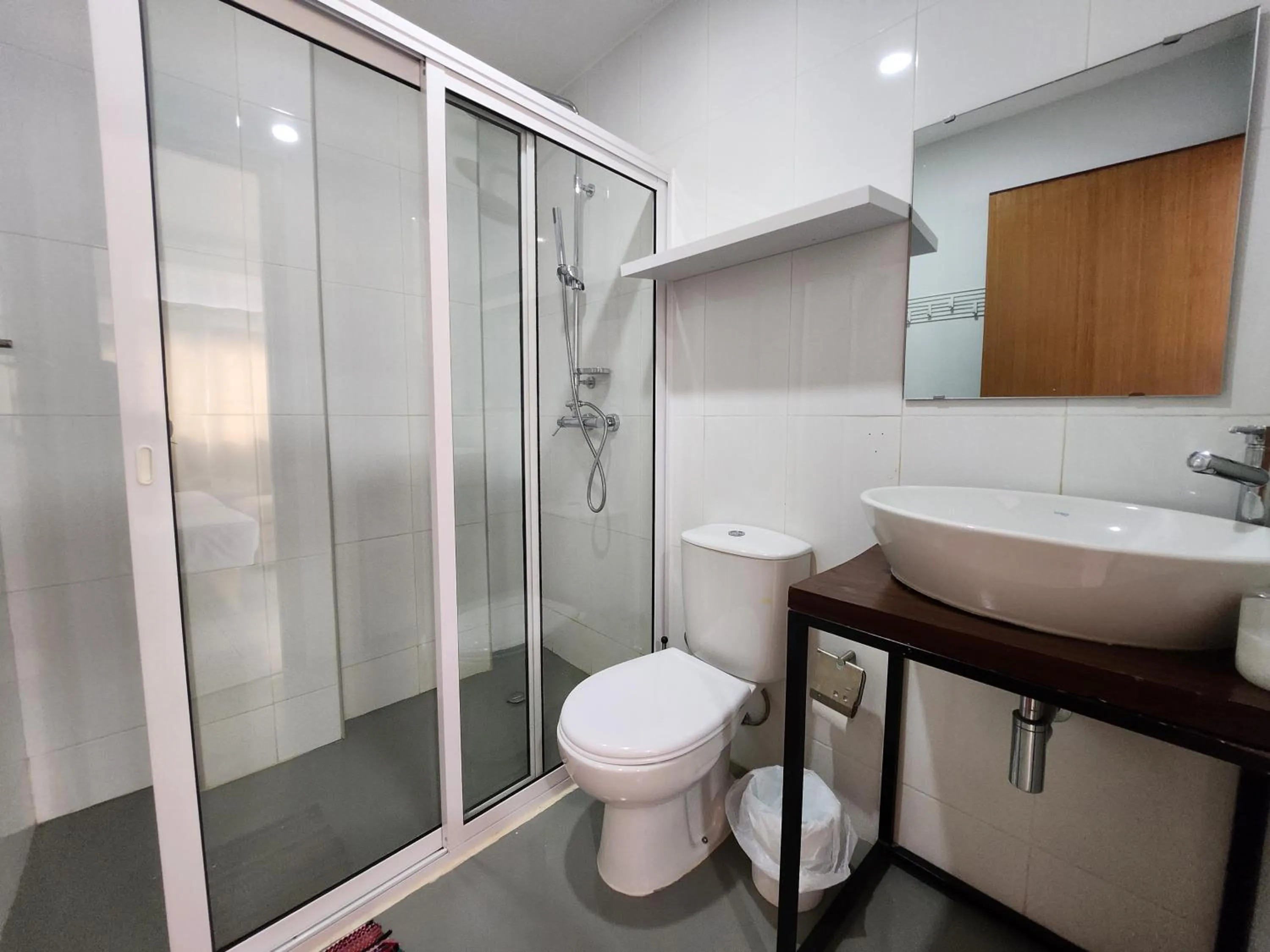 Shower in Txada Hostel