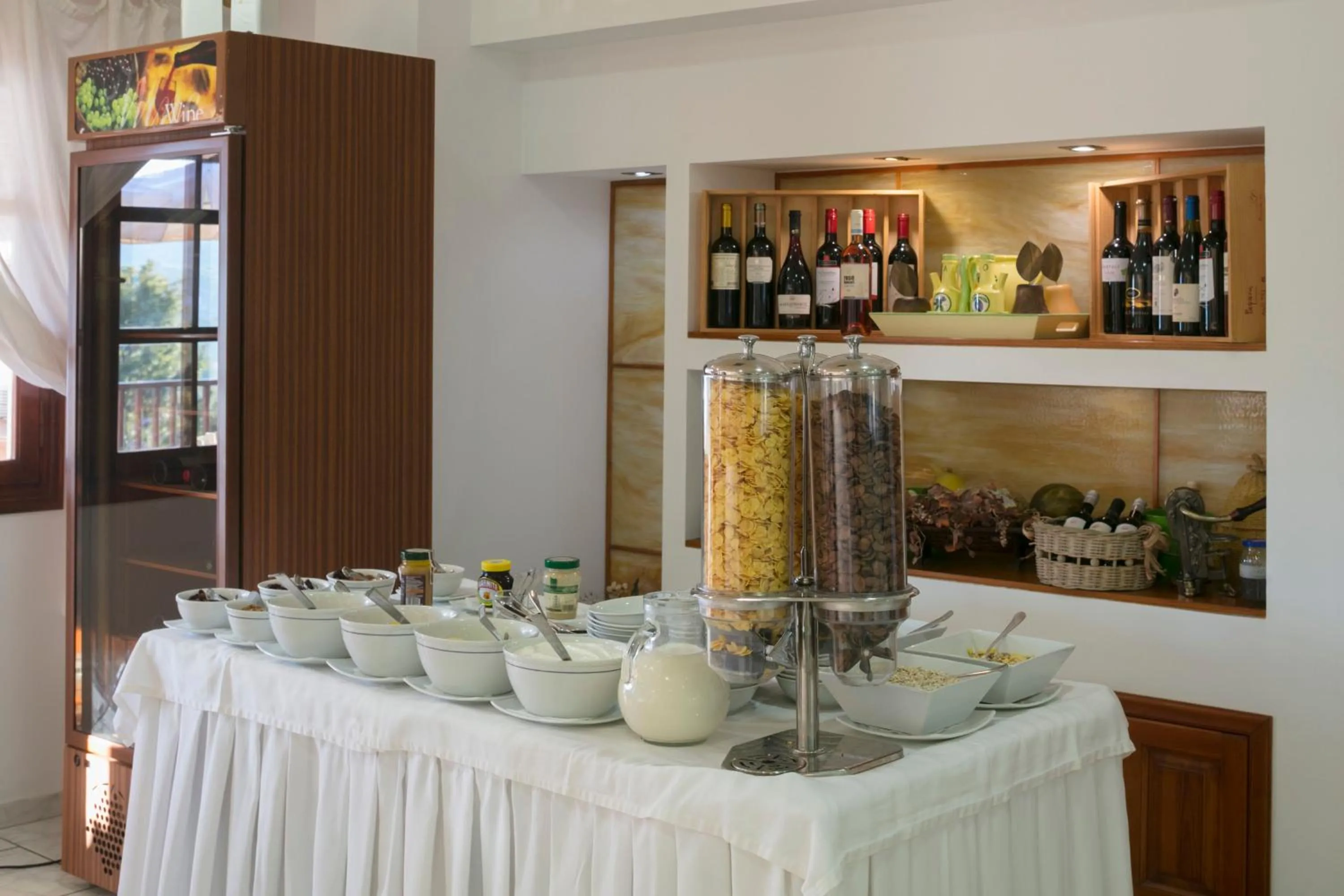 Buffet breakfast in Magic Hotel