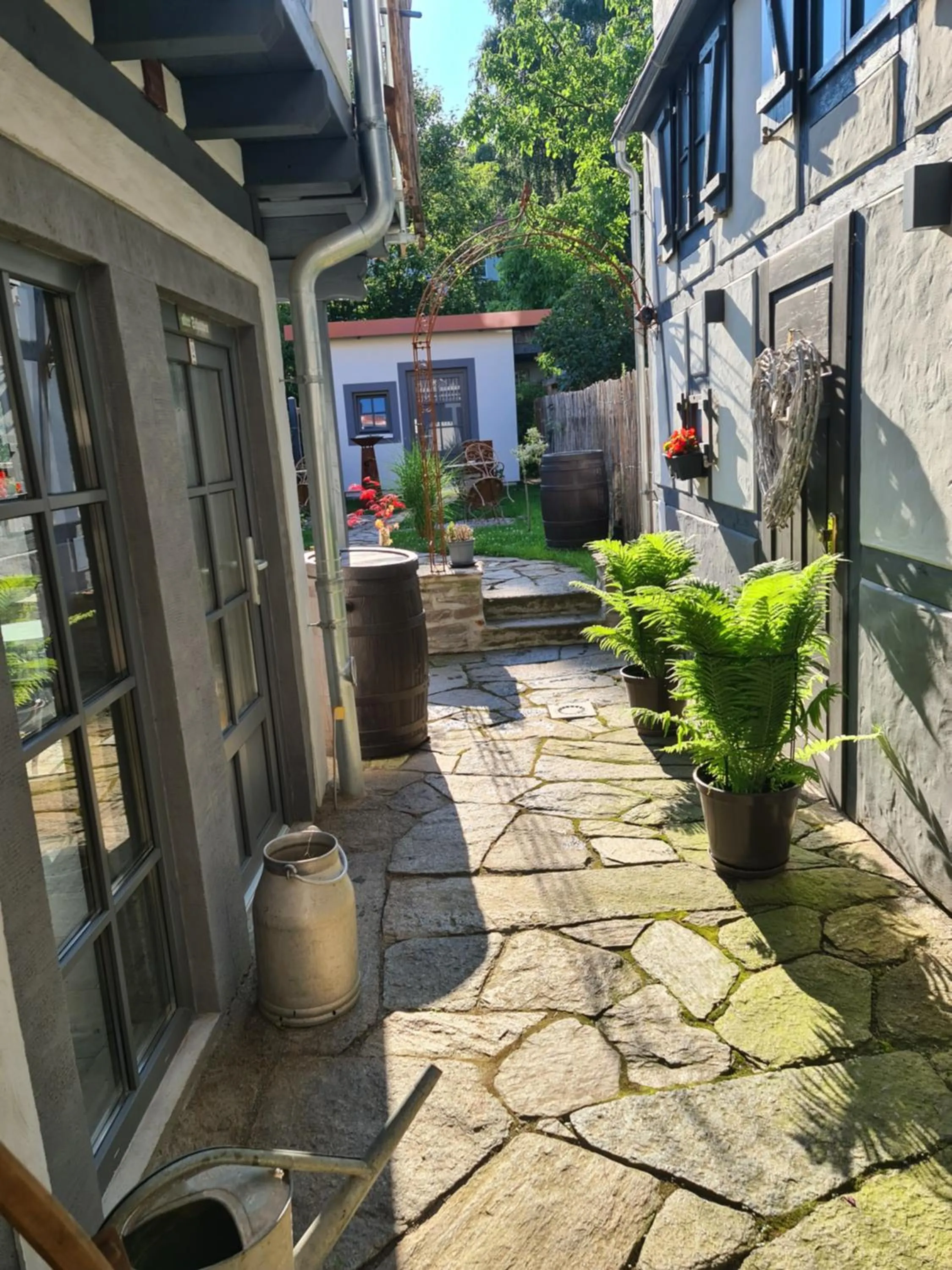 Garden in Hotel b&b altes hinterhäusel