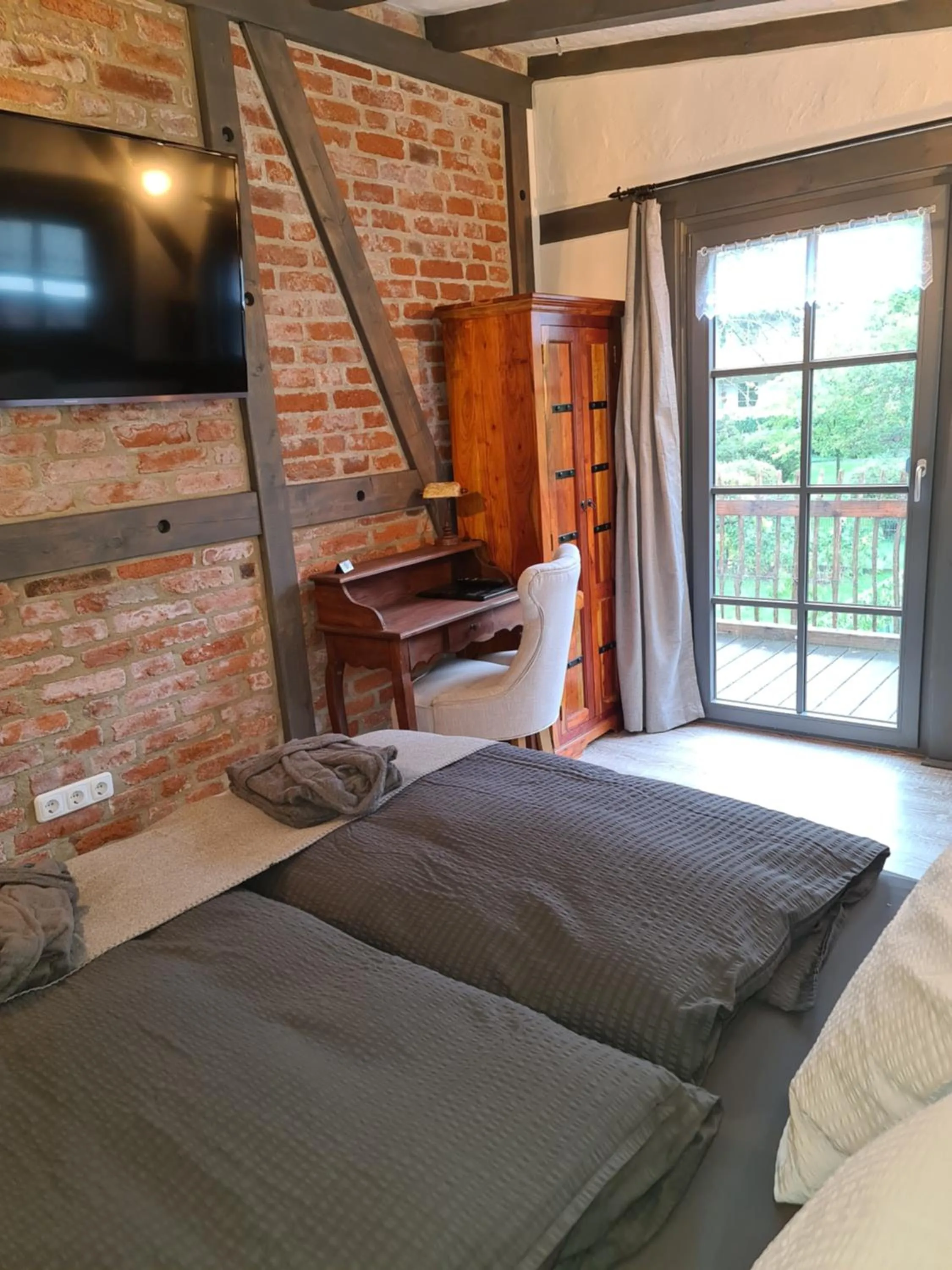 Bed in Hotel b&b altes hinterhäusel