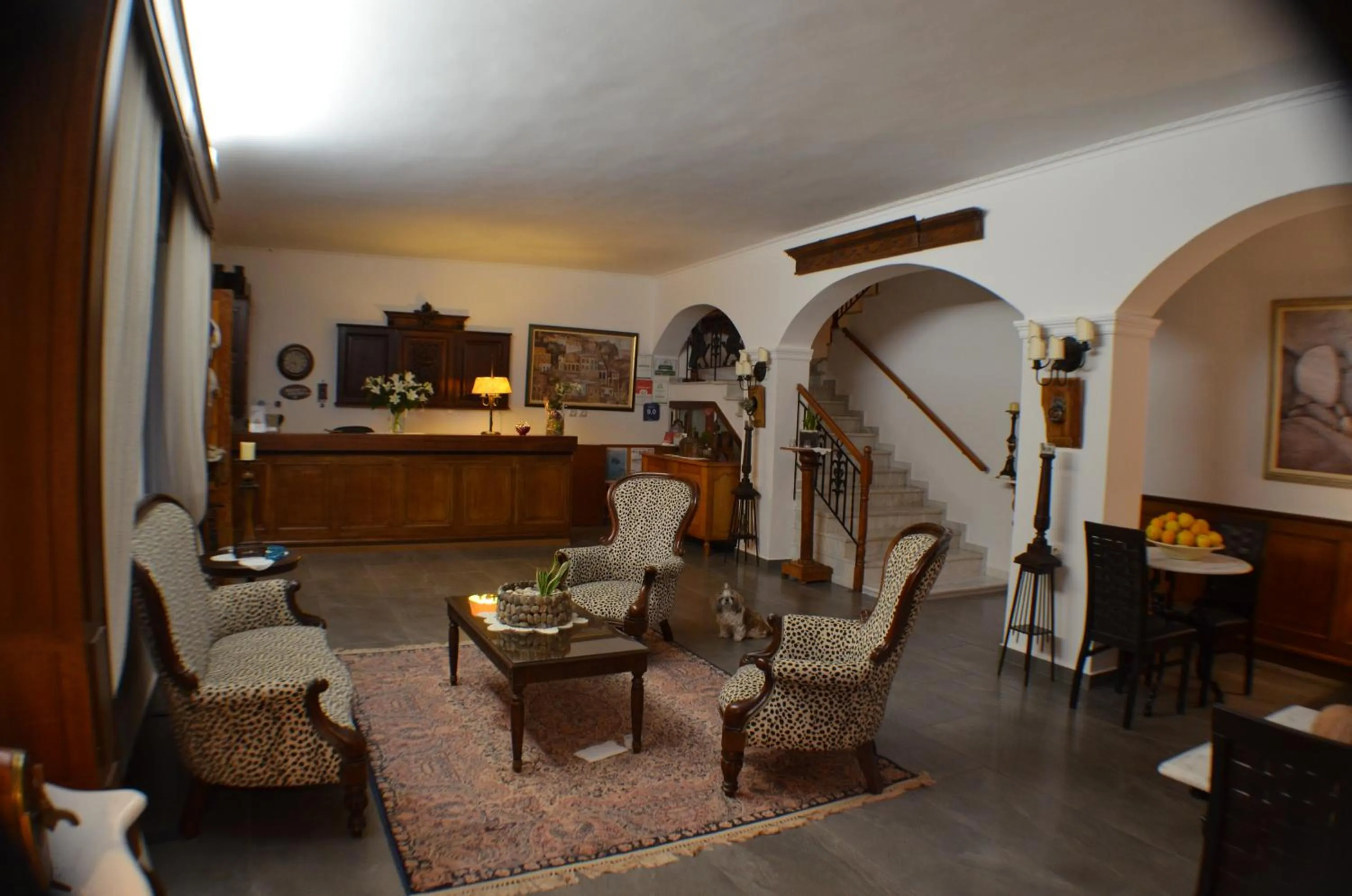 Lobby or reception in Mistral Hotel