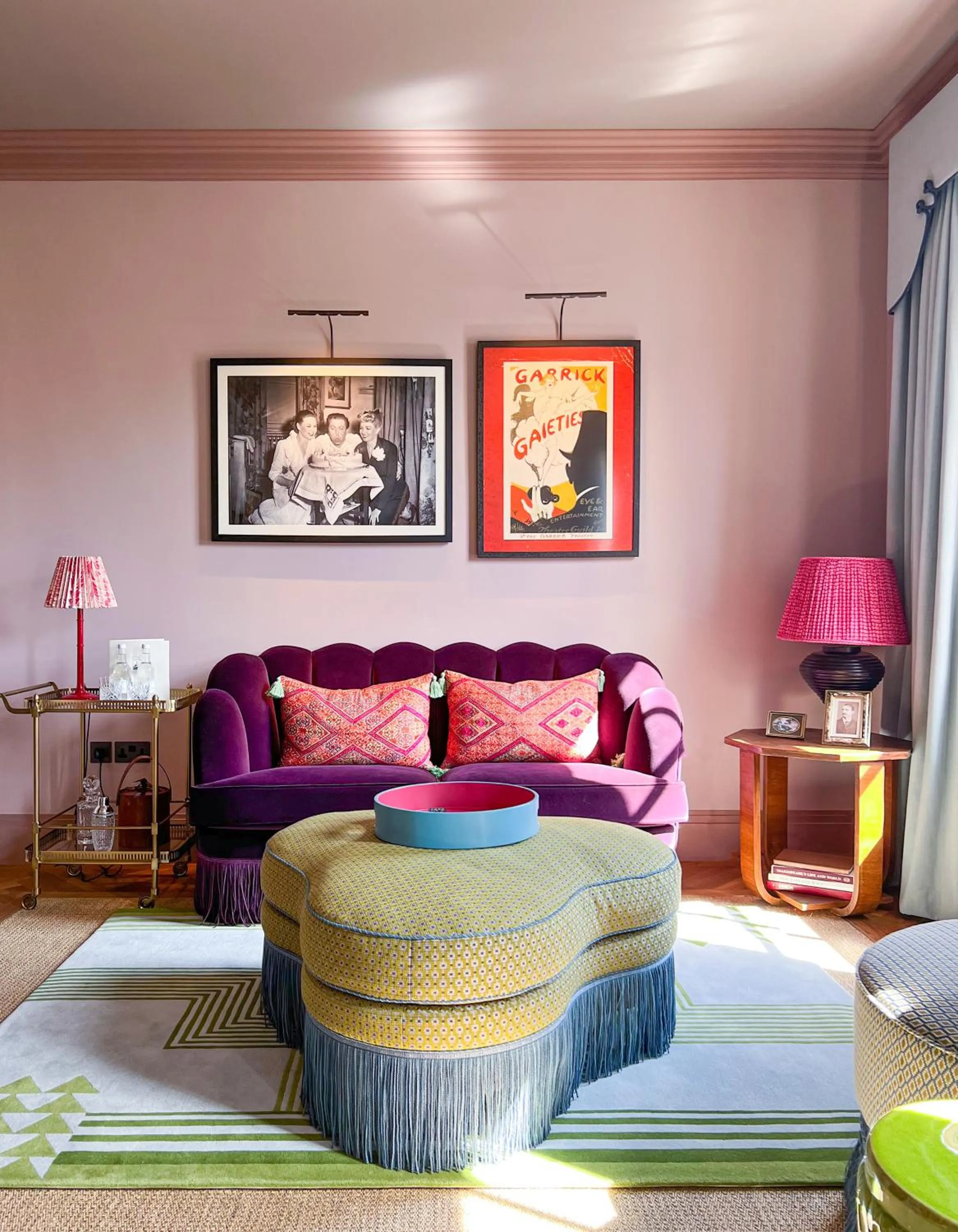 Seating area in Beaverbrook Town House