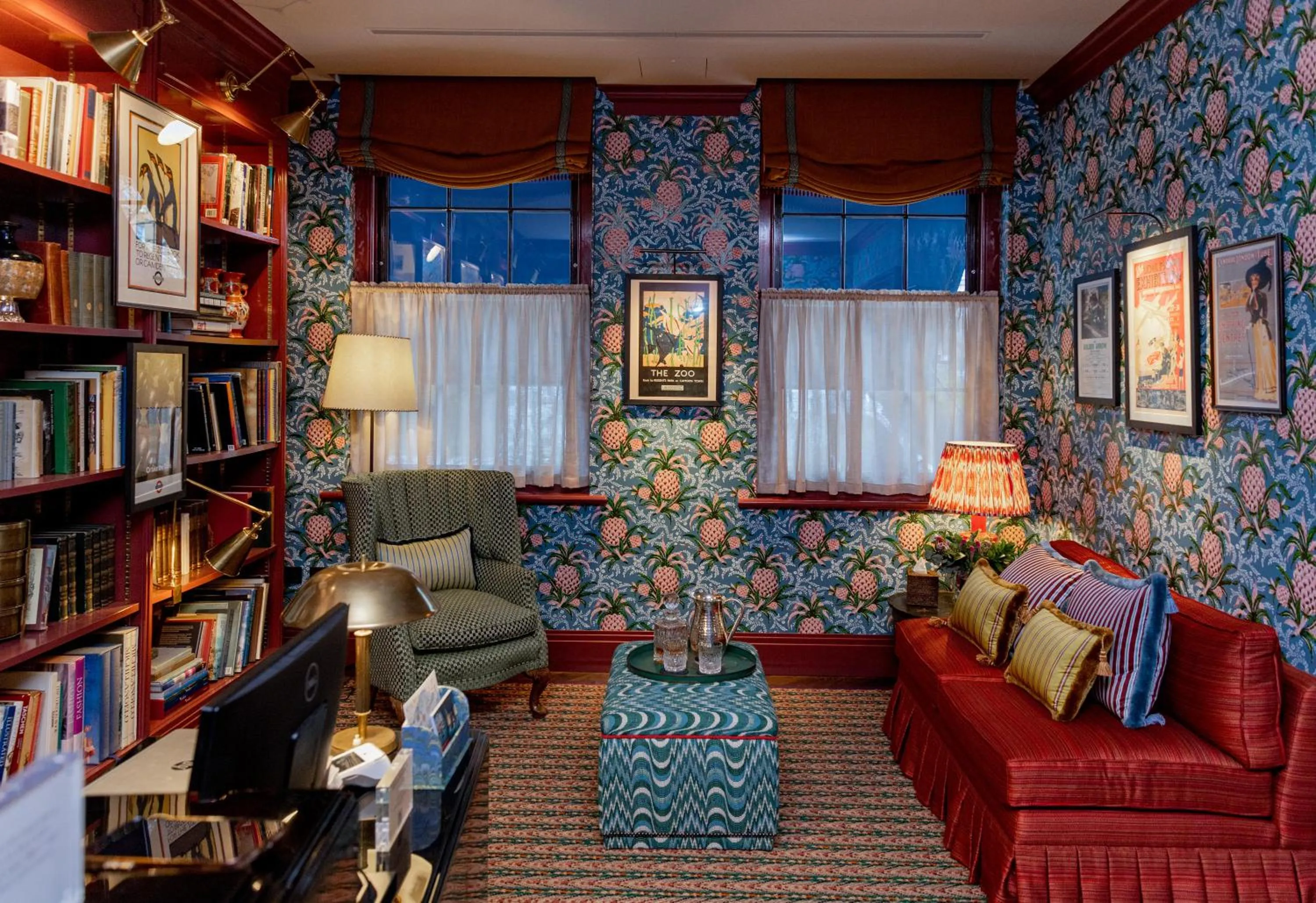 Library in Beaverbrook Town House