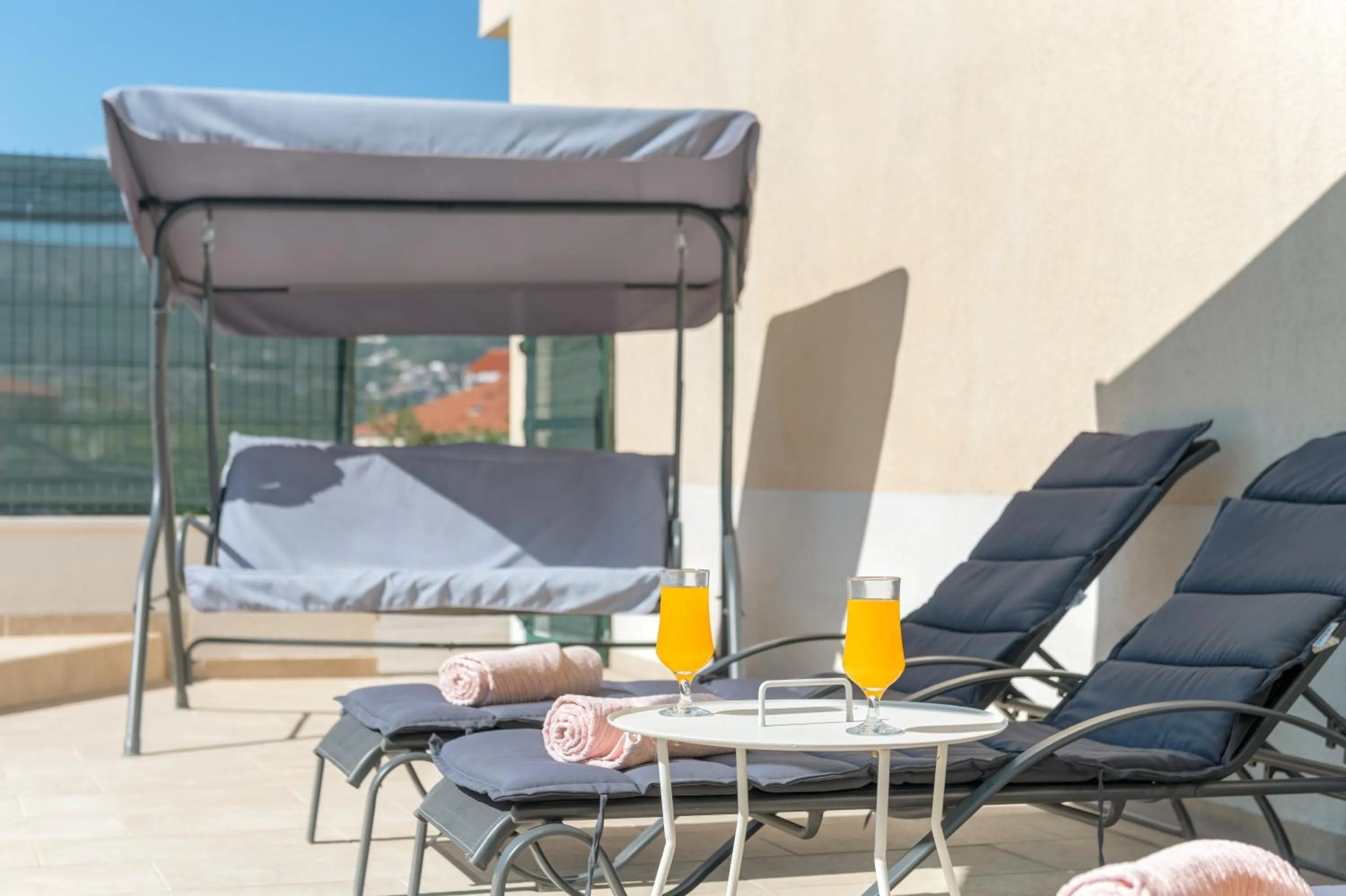 Swimming pool in Apartment Renata + PRIVATE swimming pool in SPLIT
