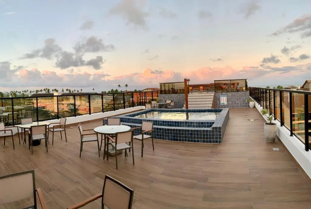 Swimming pool in Pousada Atlantic