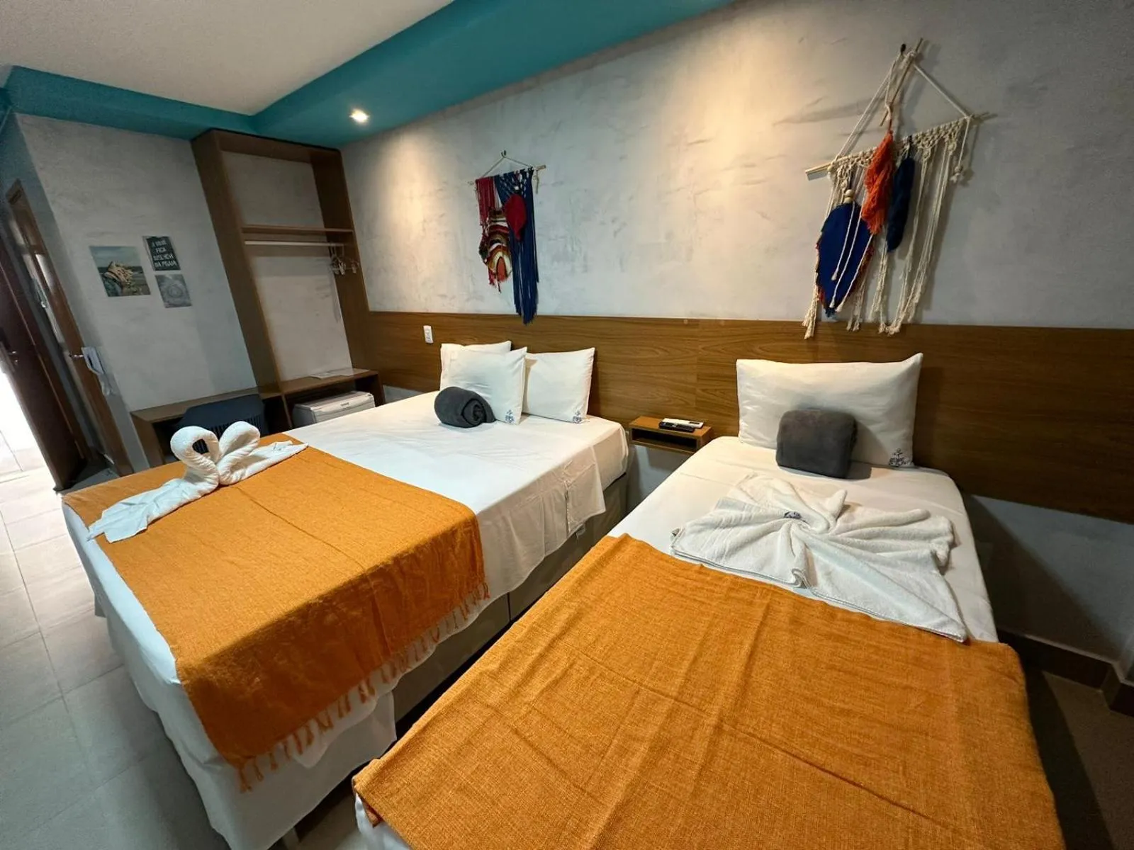 Bedroom, Bed in Pousada Atlantic