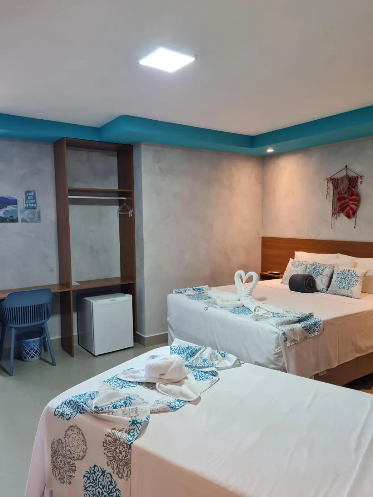 Bedroom, Bed in Pousada Atlantic