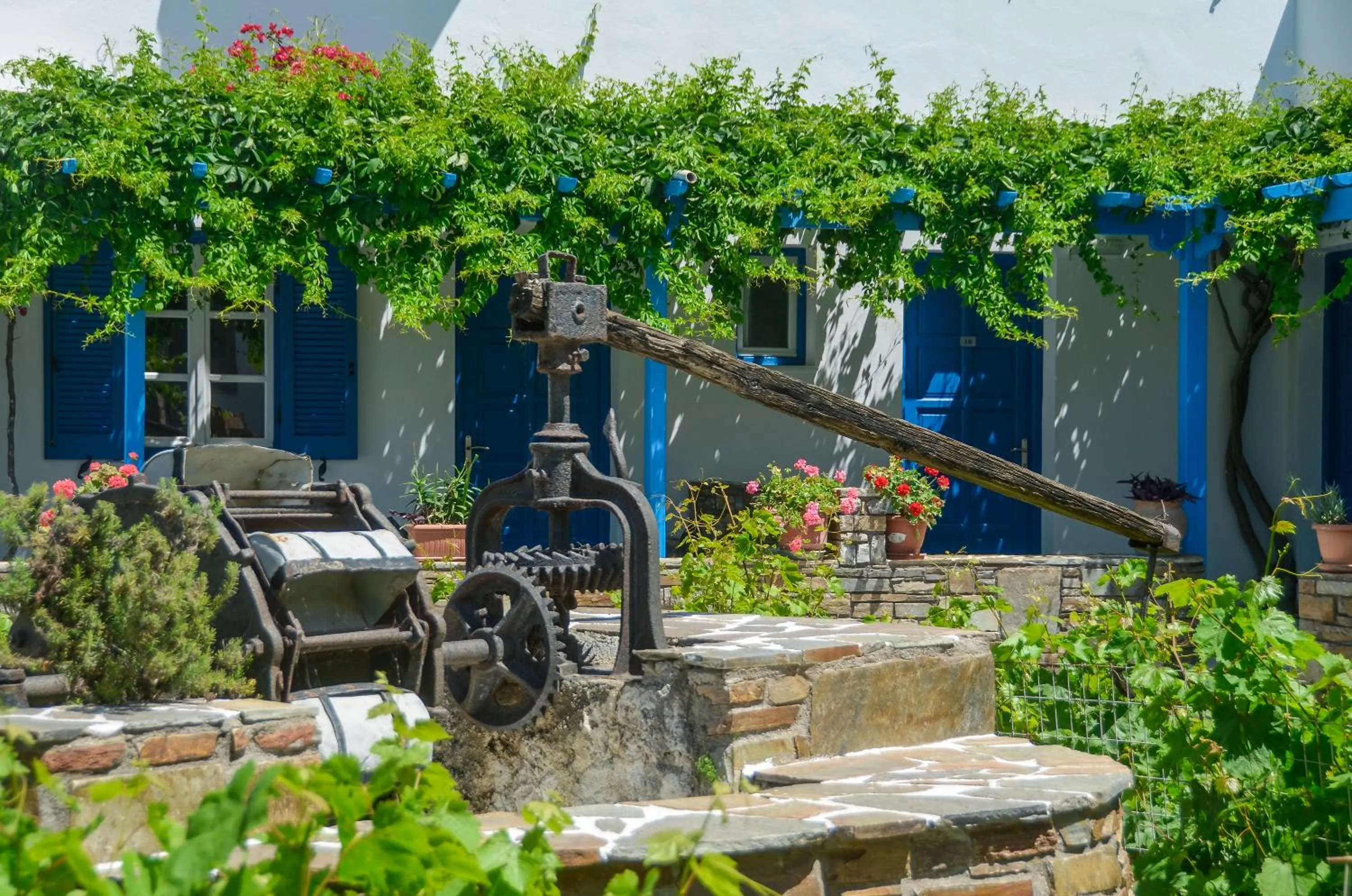 Facade/entrance in Agios Prokopios Hotel