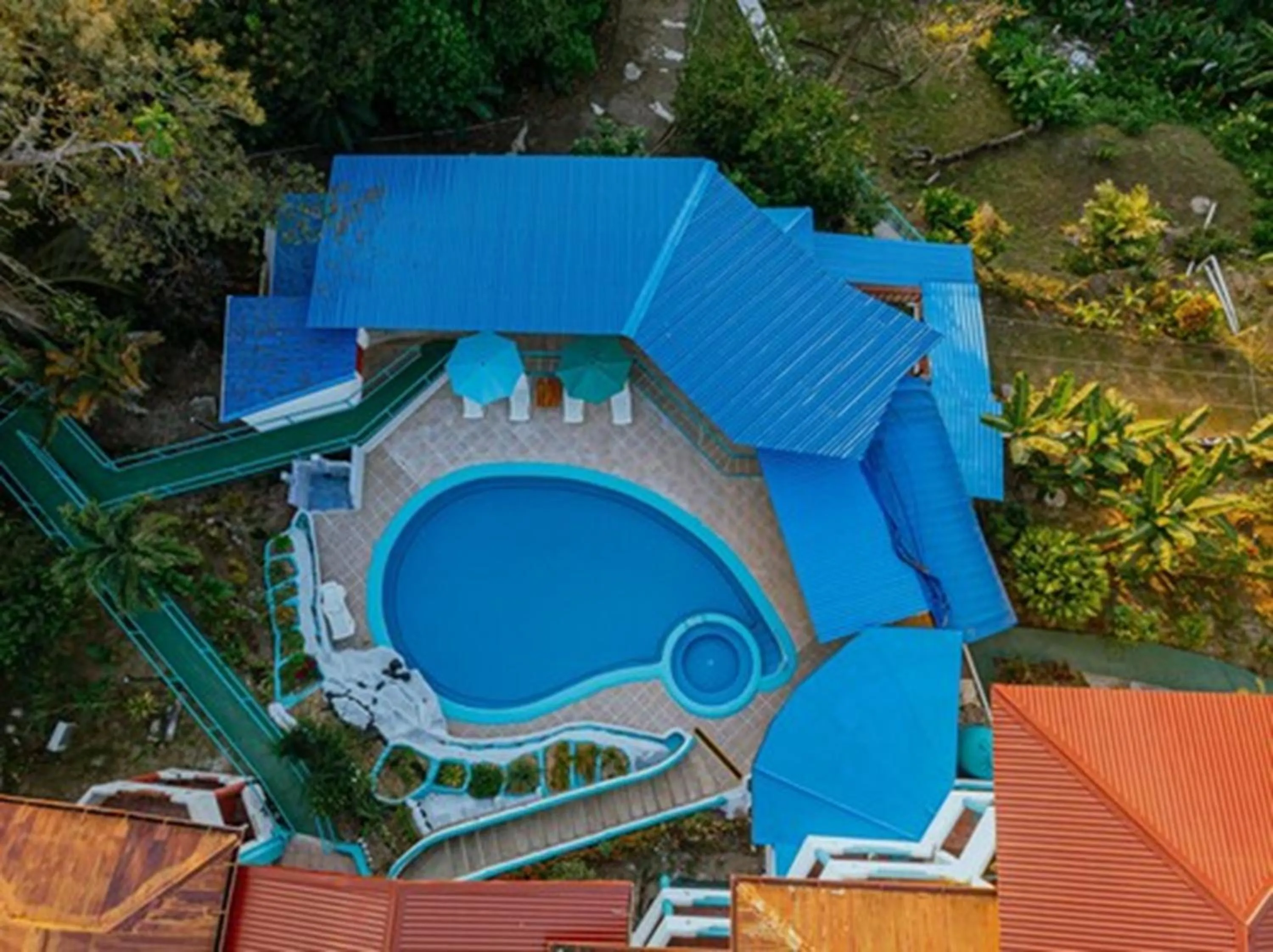 Bird's eye view in Hotel Planeta Sano
