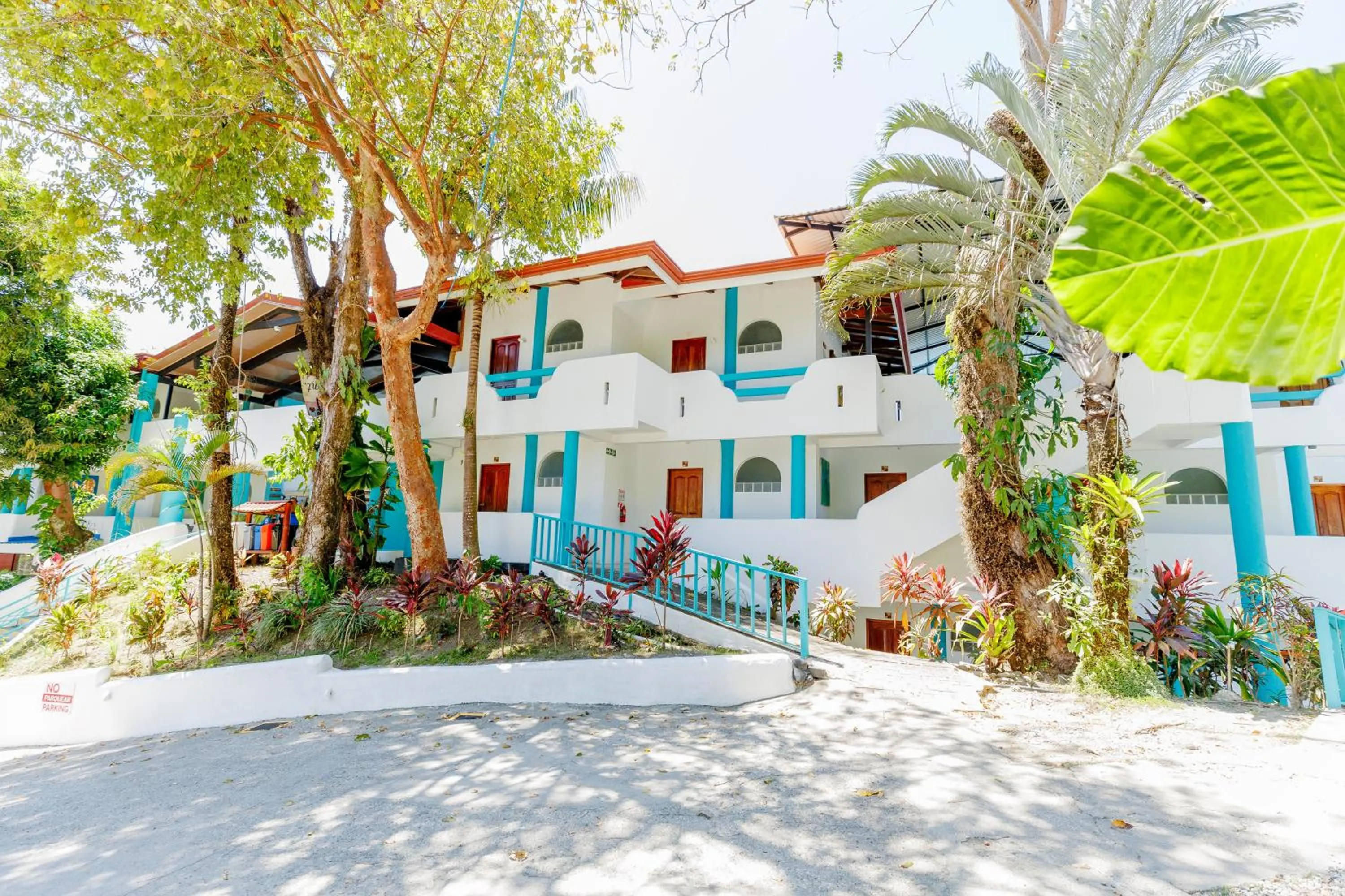 Patio in Hotel Planeta Sano