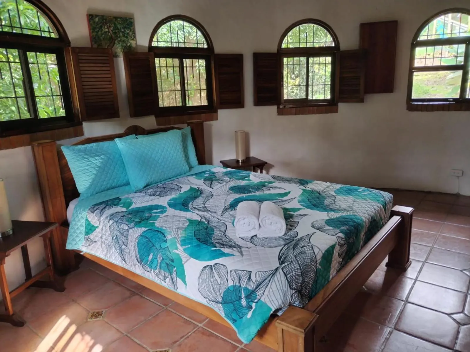 Bed in Hotel Planeta Sano