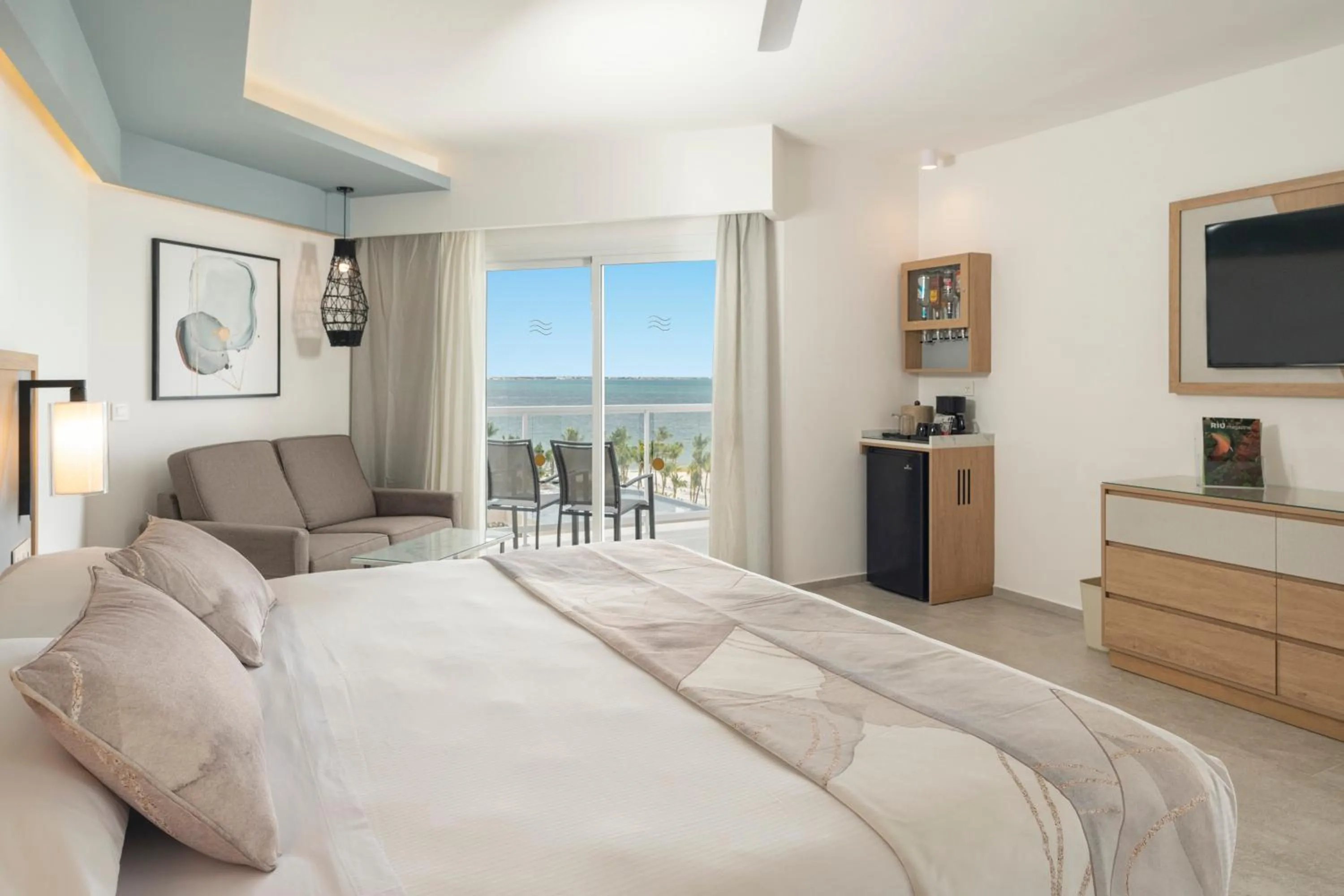 Bed in Riu Caribe - All Inclusive