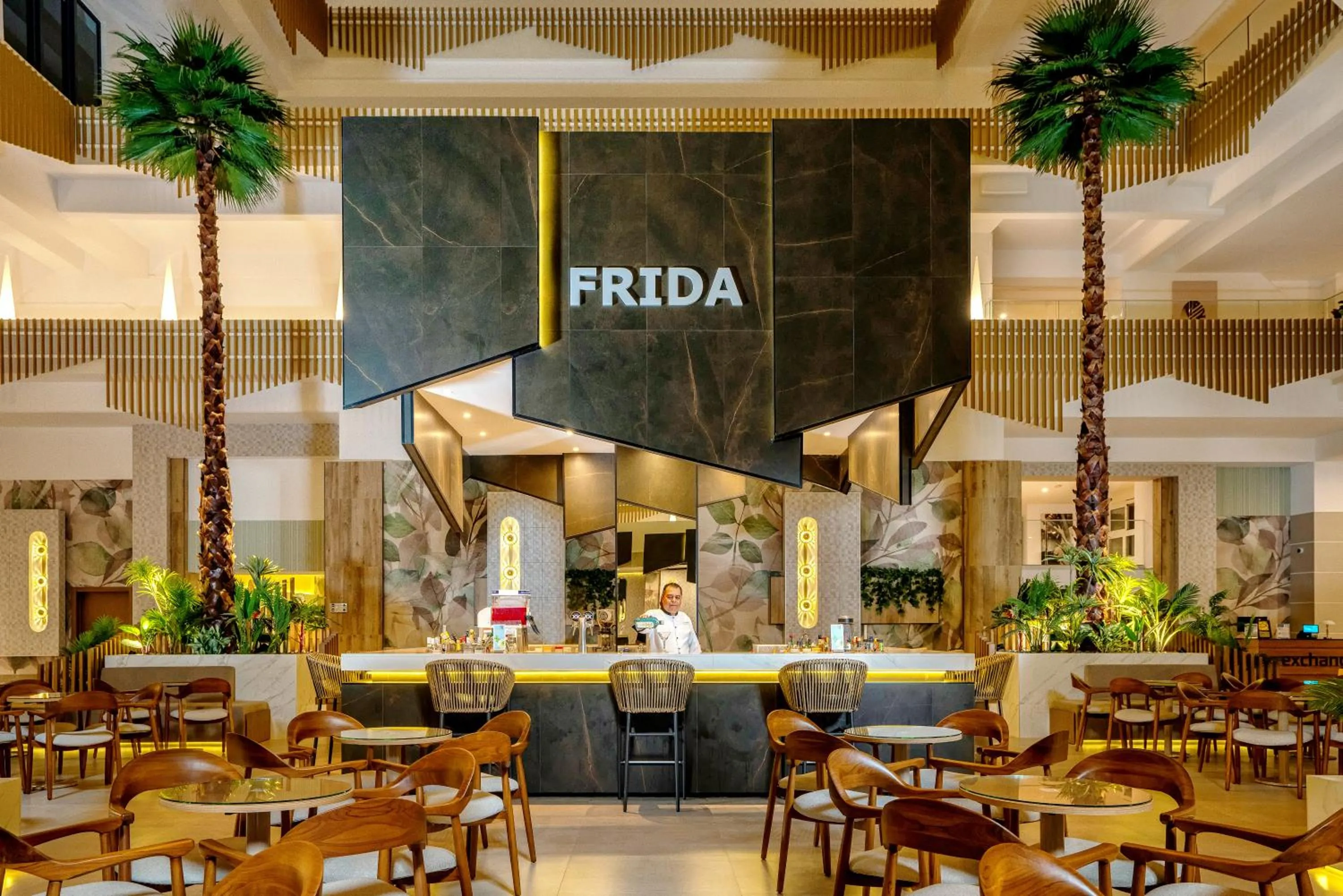 Lounge or bar in Riu Caribe - All Inclusive